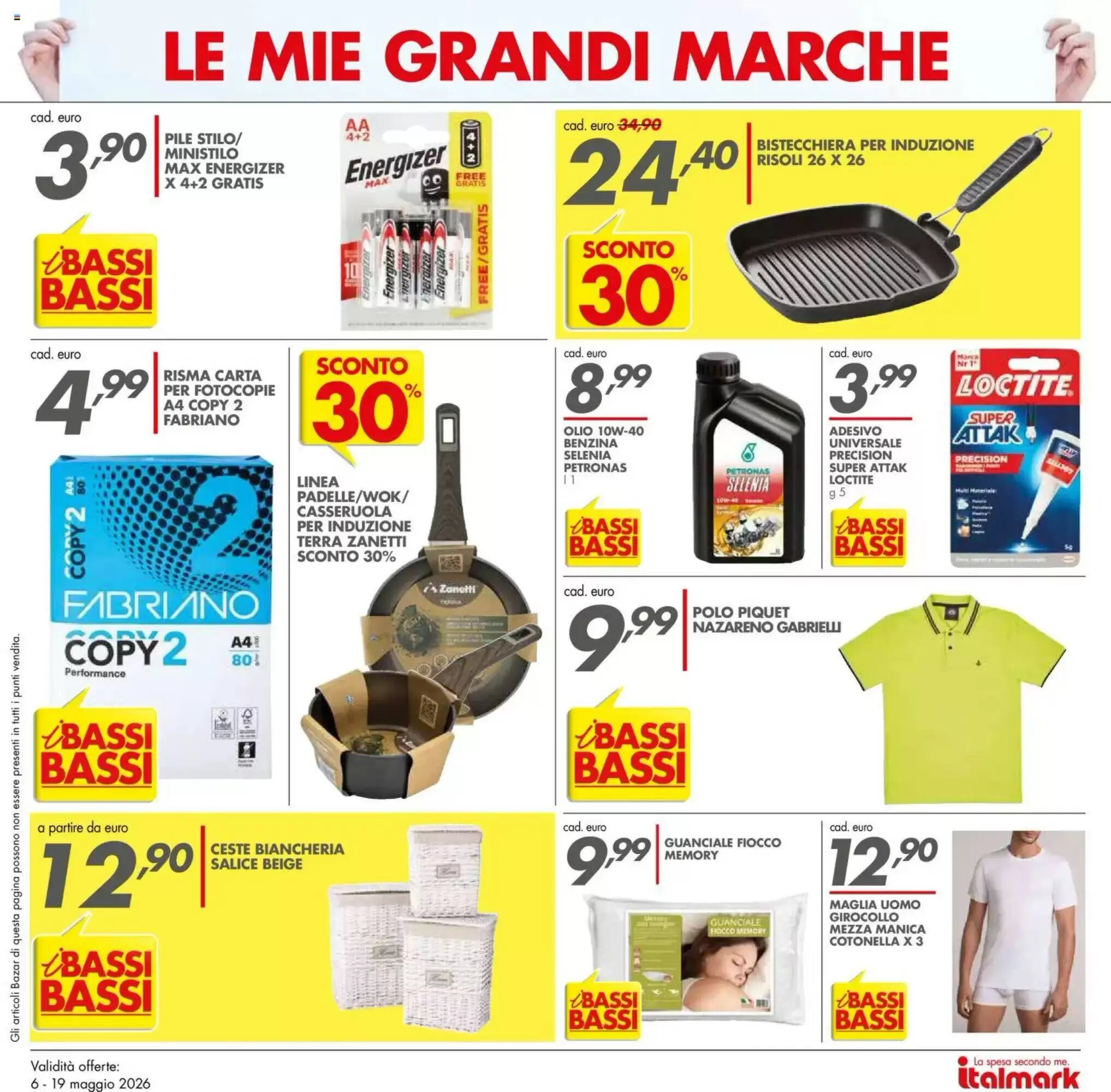 Volantino promozionale Italmark  valide dal 06/05/2026 - Pagina 20.