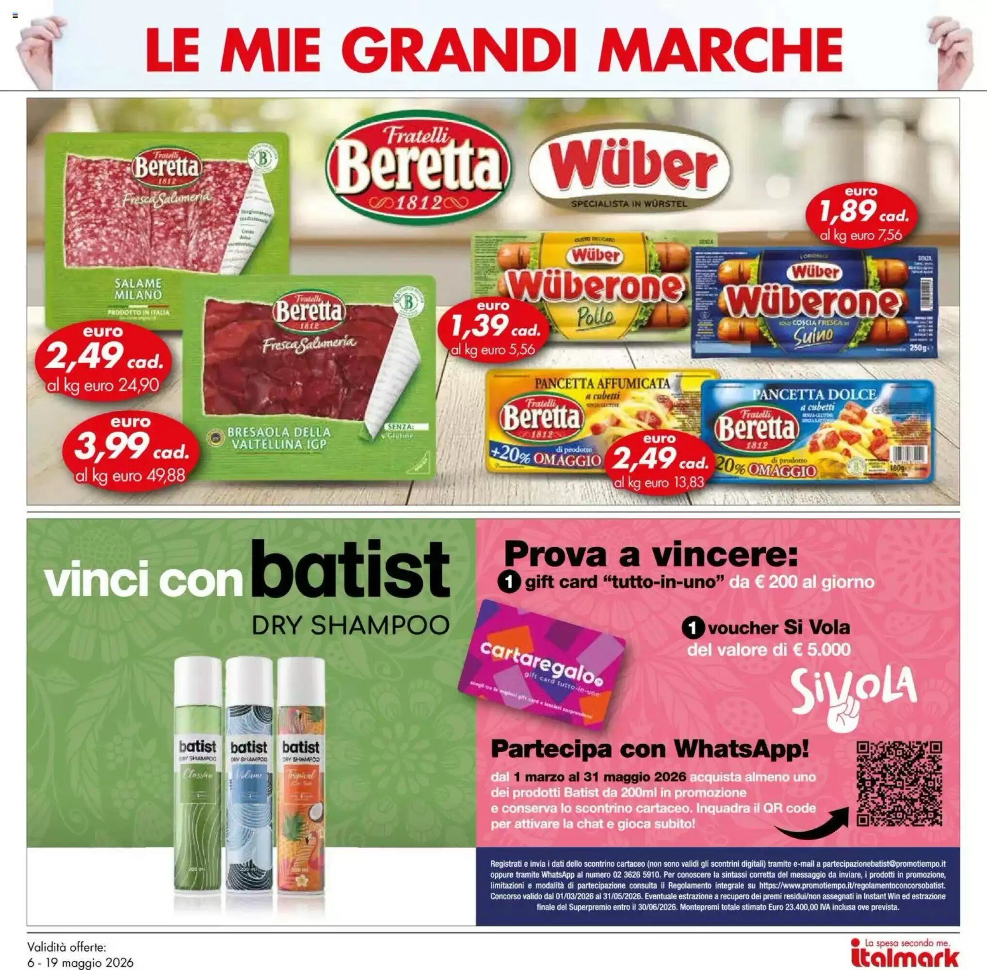Volantino promozionale Italmark  valide dal 06/05/2026 - Pagina 39.