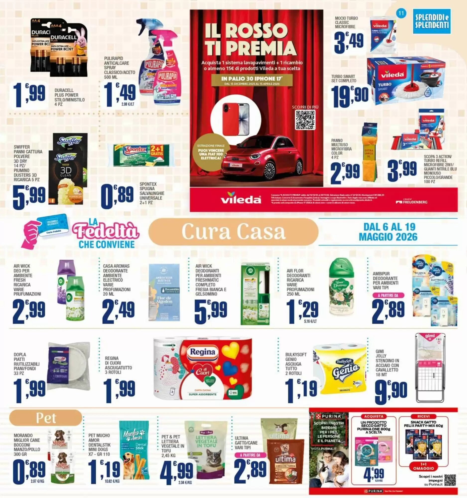 Volantino promozionale Splendidi e Splendenti  valide dal 06/05/2026 - Pagina 11.