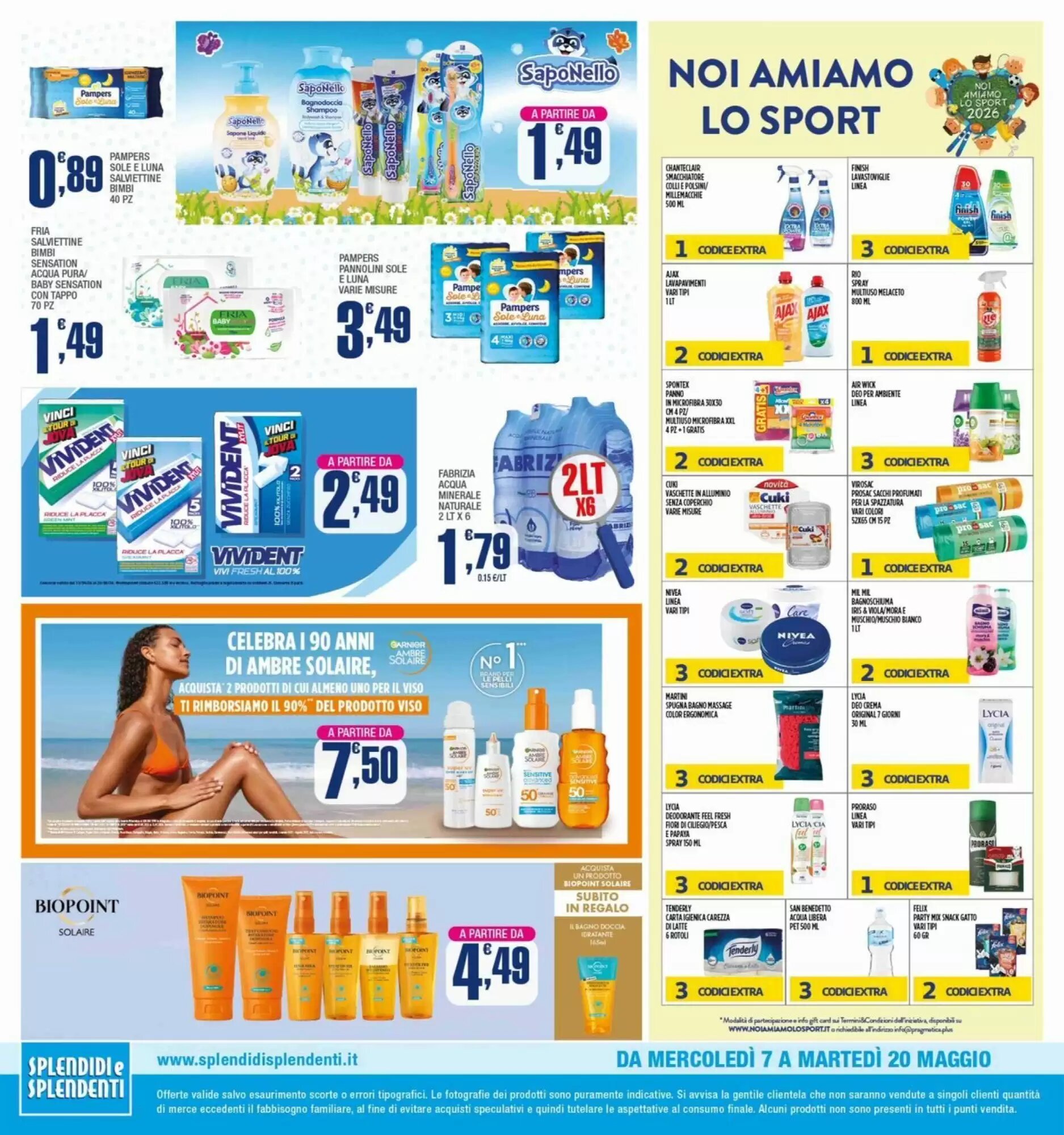 Volantino promozionale Splendidi e Splendenti  valide dal 06/05/2026 - Pagina 12.