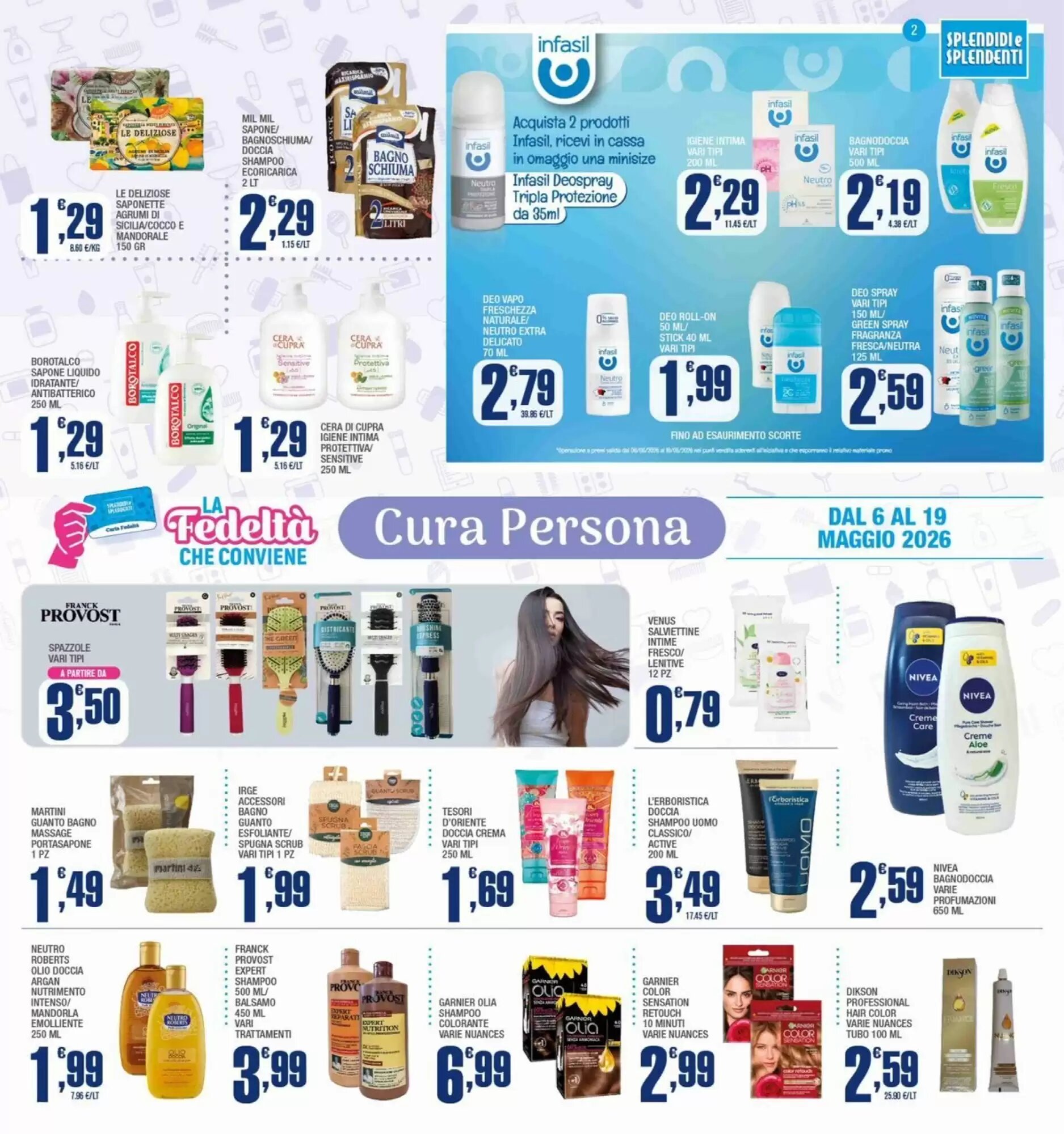 Volantino promozionale Splendidi e Splendenti  valide dal 06/05/2026 - Pagina 2.