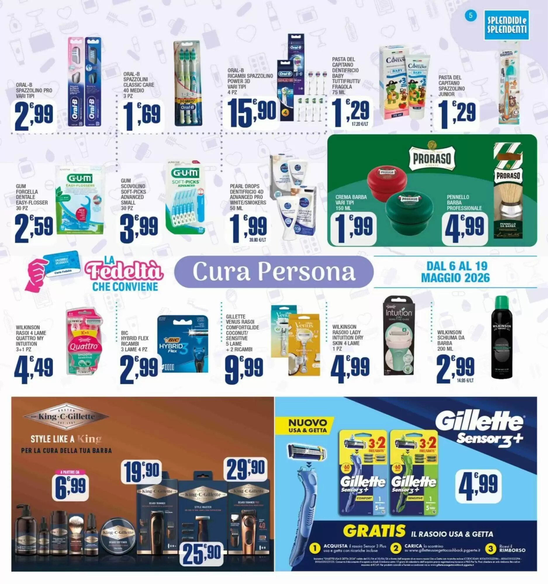 Volantino promozionale Splendidi e Splendenti  valide dal 06/05/2026 - Pagina 5.