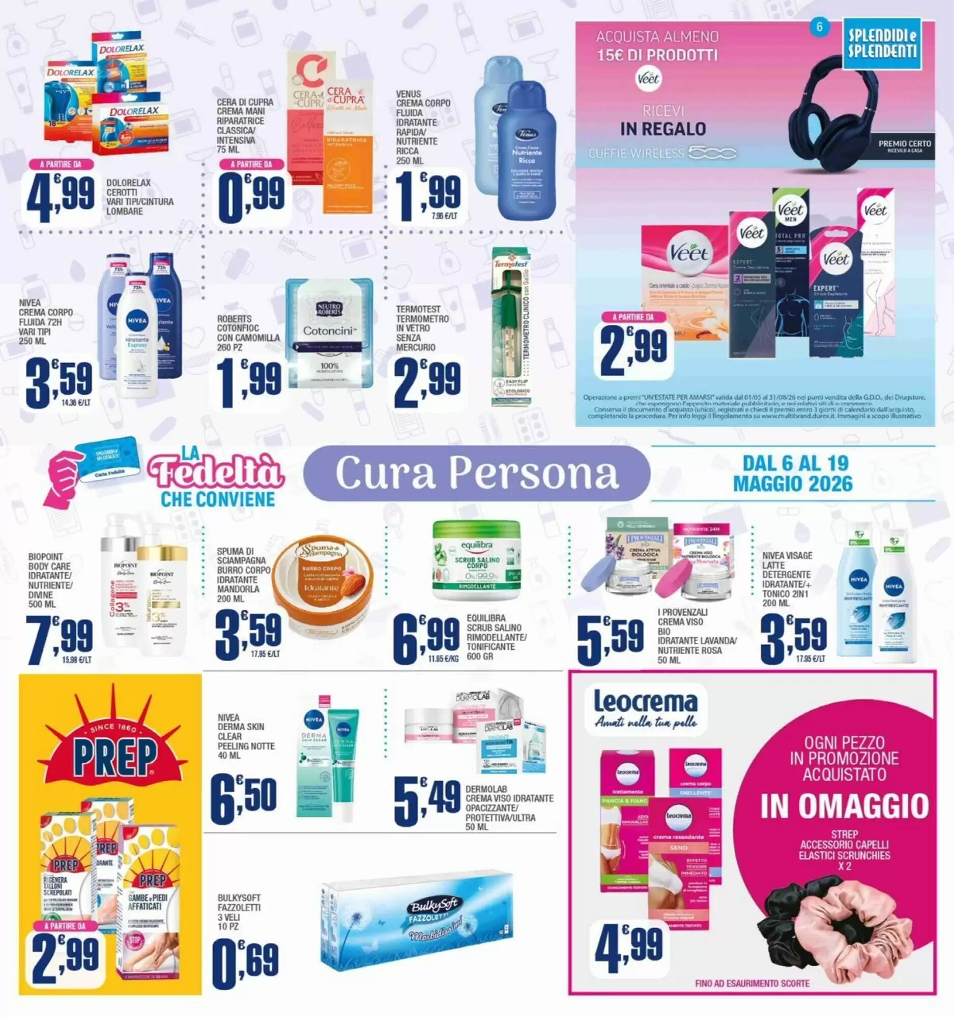 Volantino promozionale Splendidi e Splendenti  valide dal 06/05/2026 - Pagina 6.
