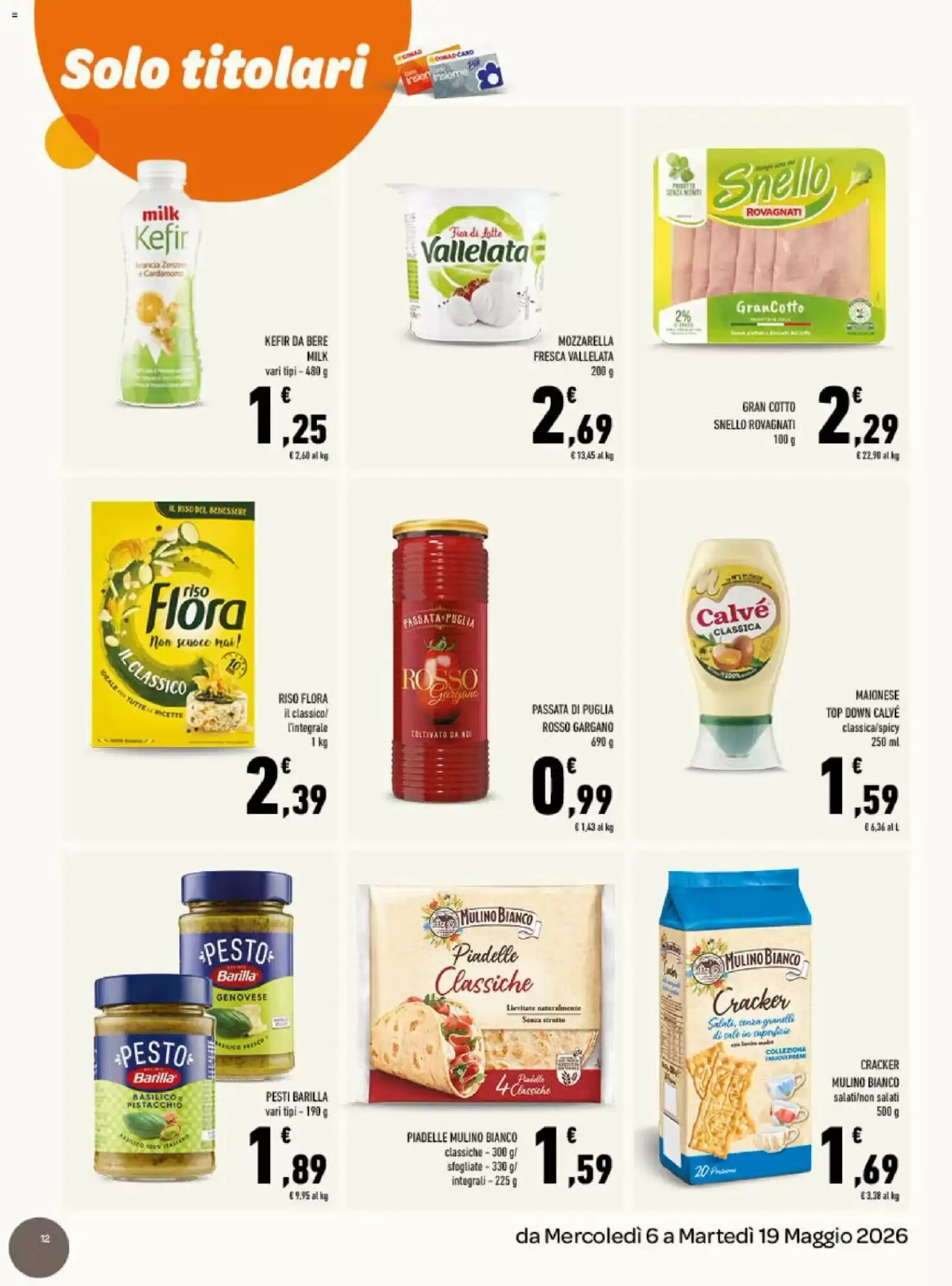 Volantino promozionale Conad  valide dal 06/05/2026 - Pagina 12.