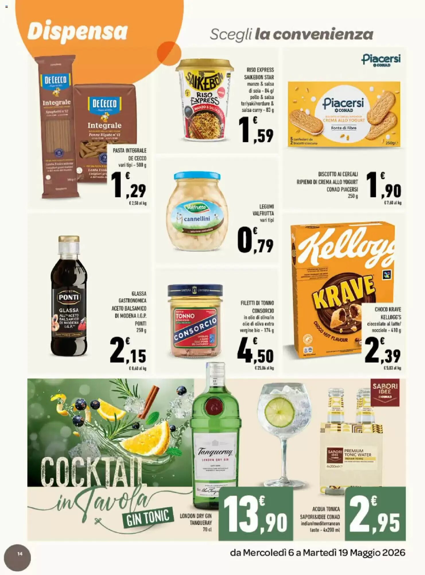 Volantino promozionale Conad  valide dal 06/05/2026 - Pagina 14.