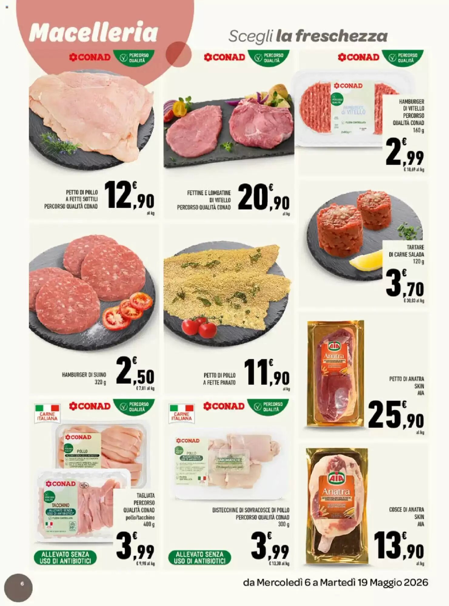 Volantino promozionale Conad  valide dal 06/05/2026 - Pagina 6.