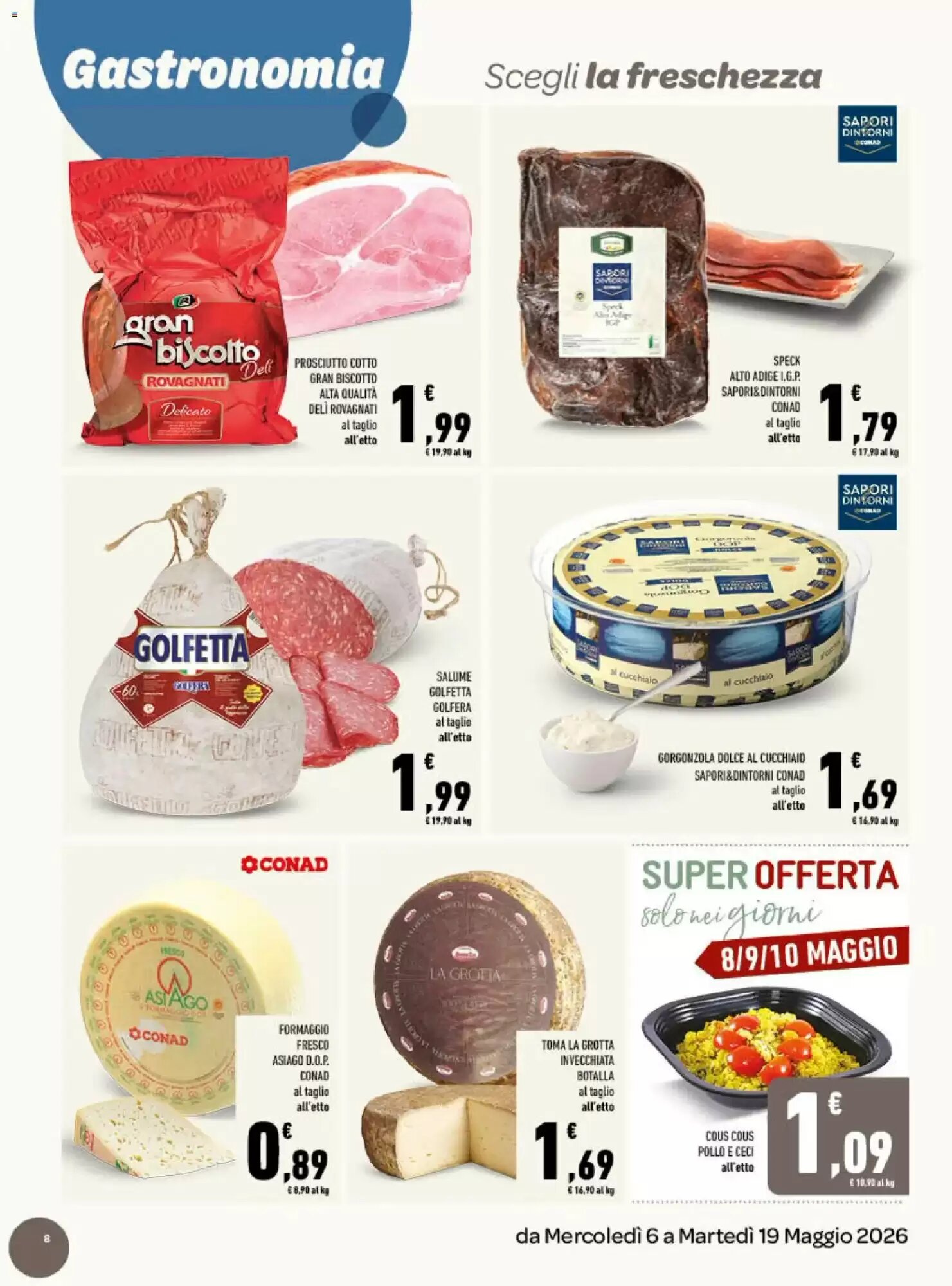 Volantino promozionale Conad  valide dal 06/05/2026 - Pagina 8.