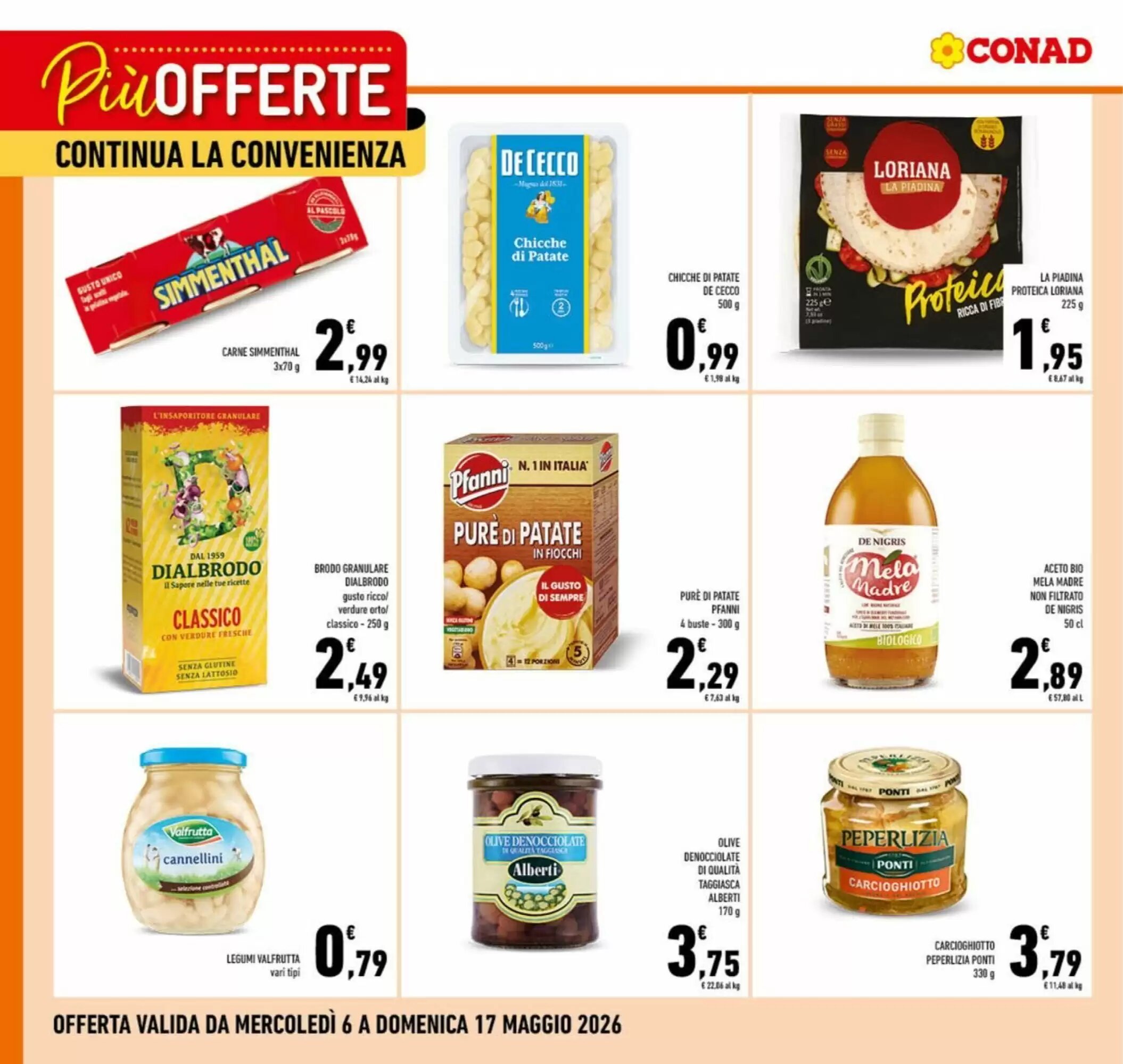 Volantino promozionale Conad  valide dal 06/05/2026 - Pagina 1.