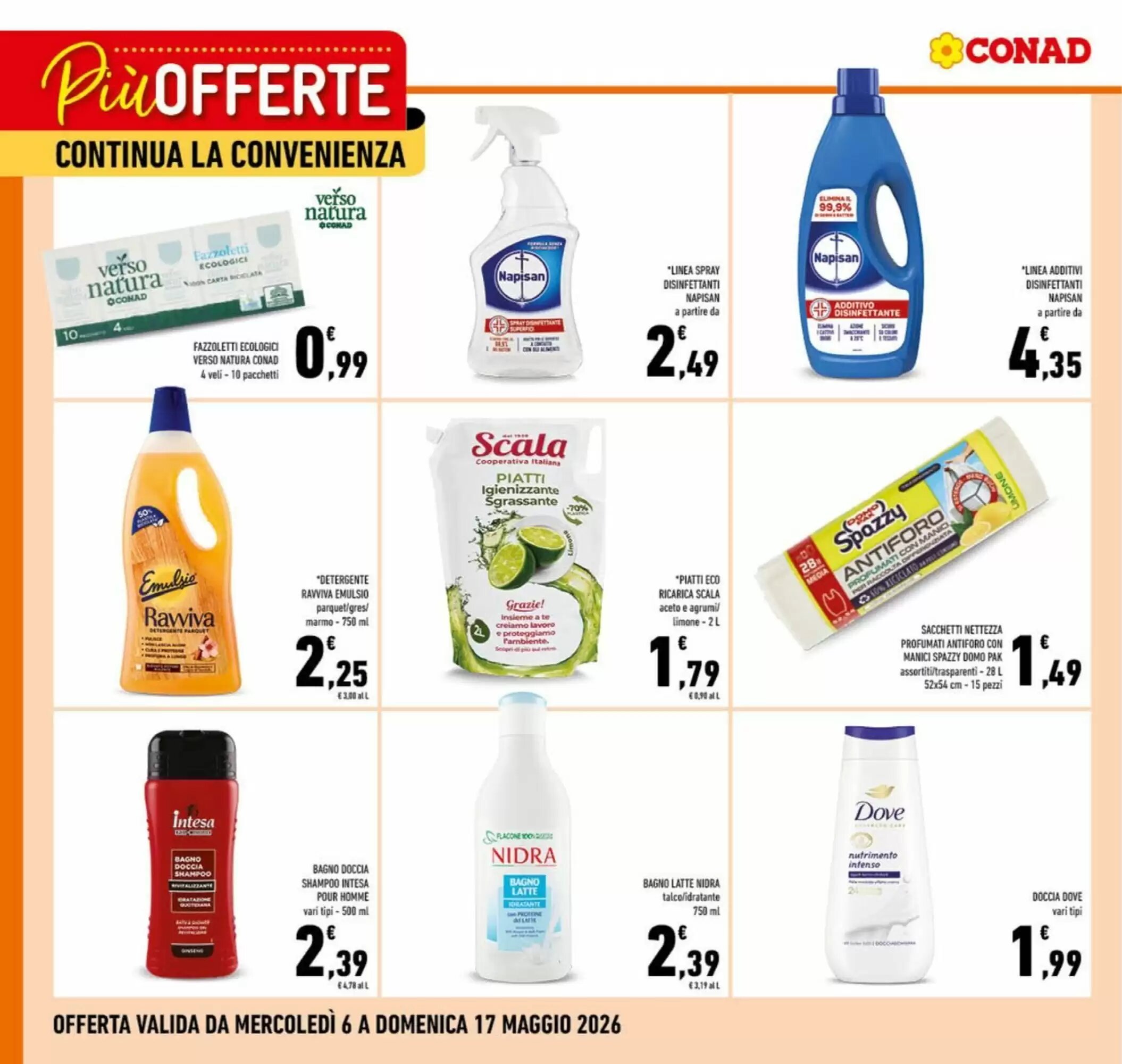 Volantino promozionale Conad  valide dal 06/05/2026 - Pagina 3.