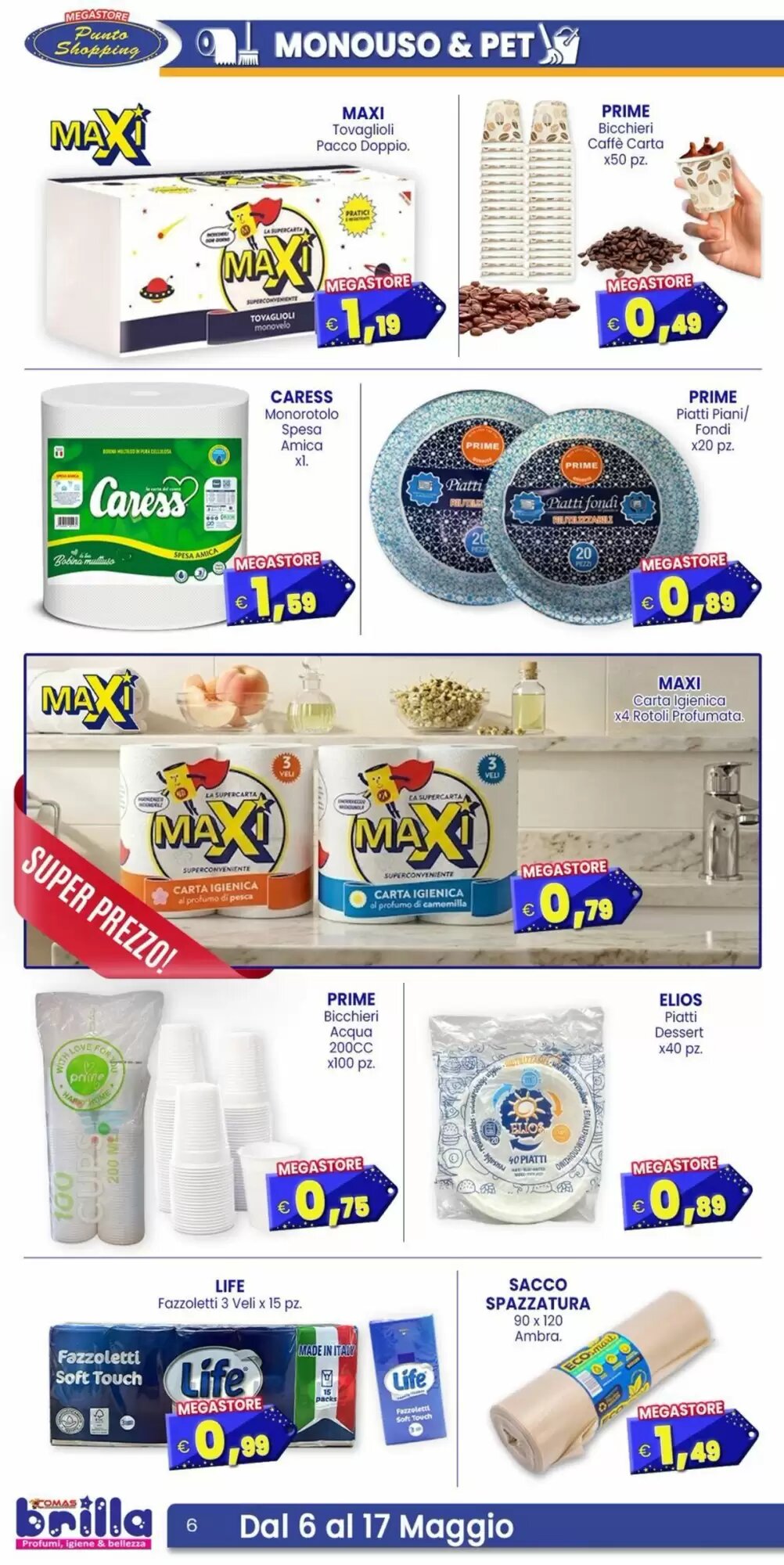Volantino promozionale MEGA  valide dal 06/05/2026 - Pagina 6.