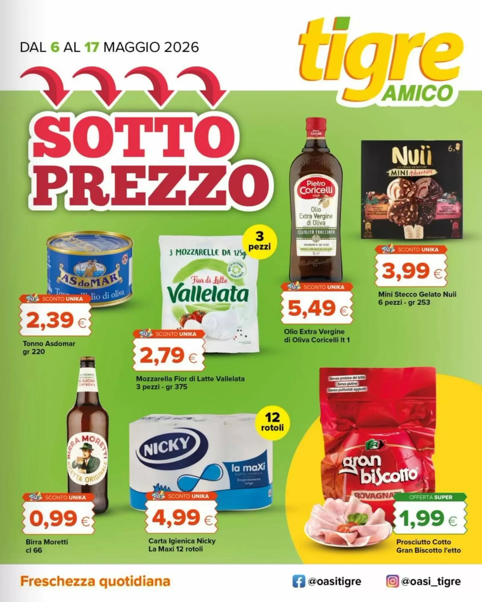 Volantino promozionale Tigre Amico  valide dal 06/05/2026 - Pagina 1.