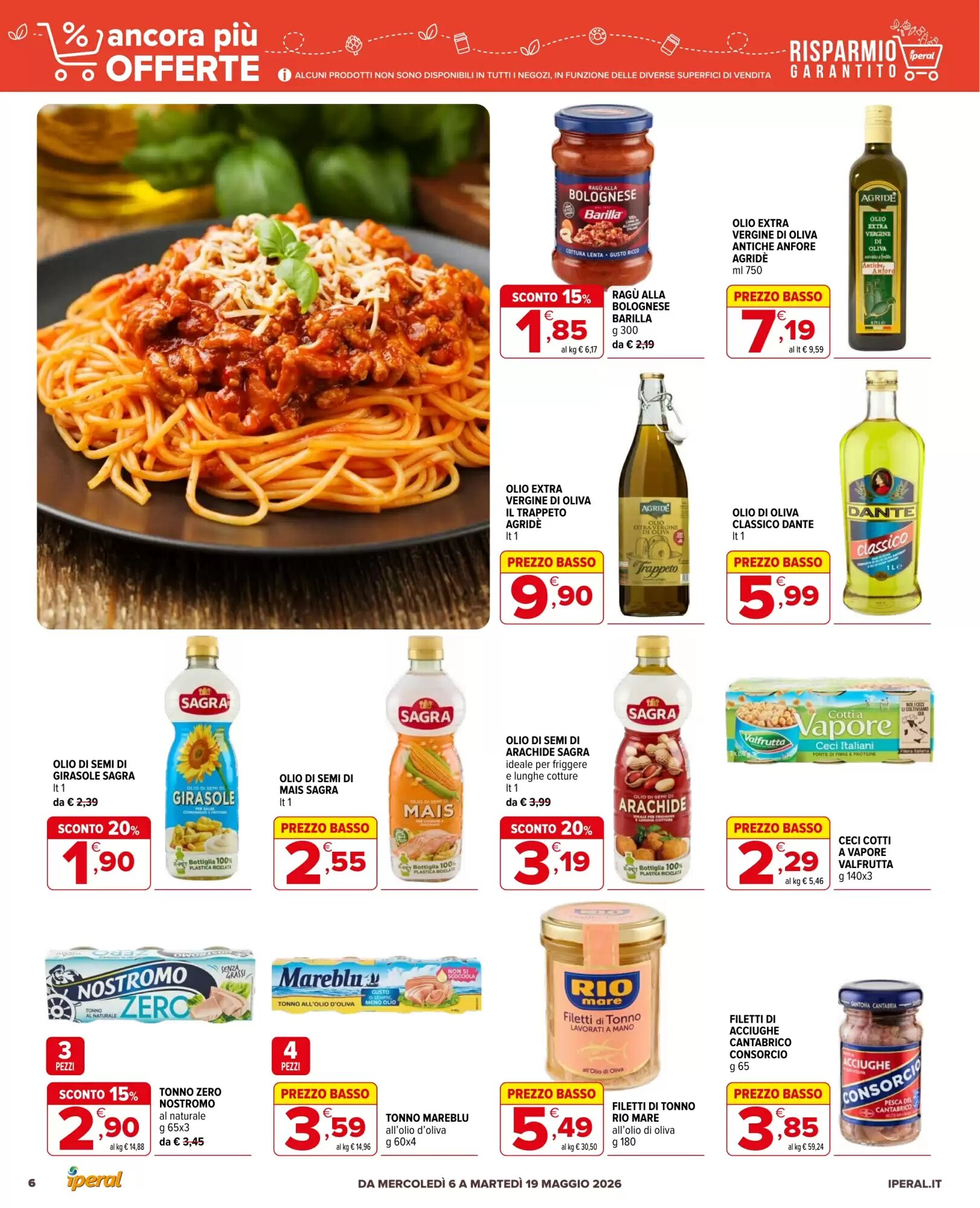 Volantino promozionale Iperal  valide dal 06/05/2026 - Pagina 6.