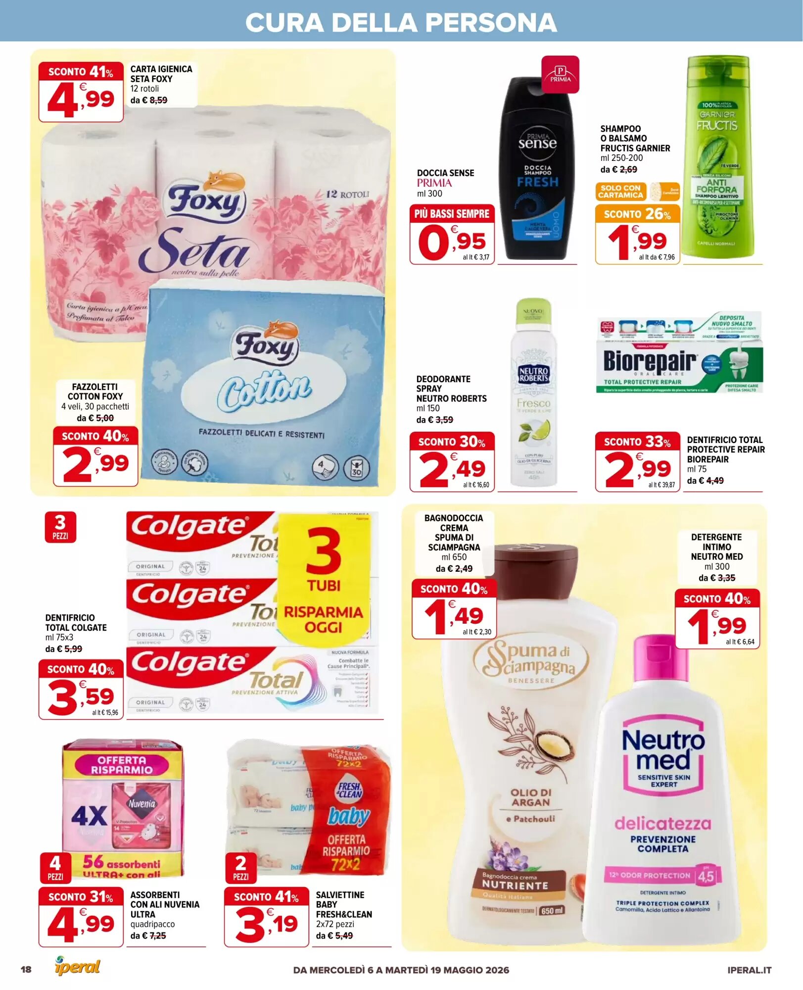 Volantino promozionale Iperal  valide dal 06/05/2026 - Pagina 18.