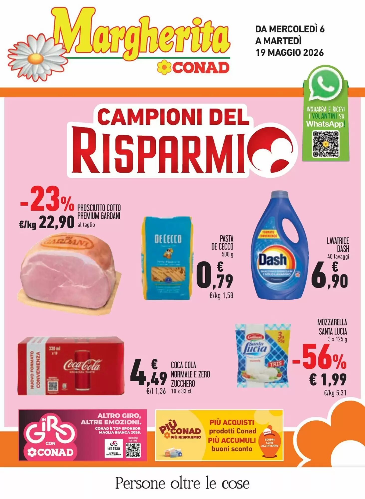 Volantino promozionale Conad Margherita  valide dal 06/05/2026 - Pagina 1.