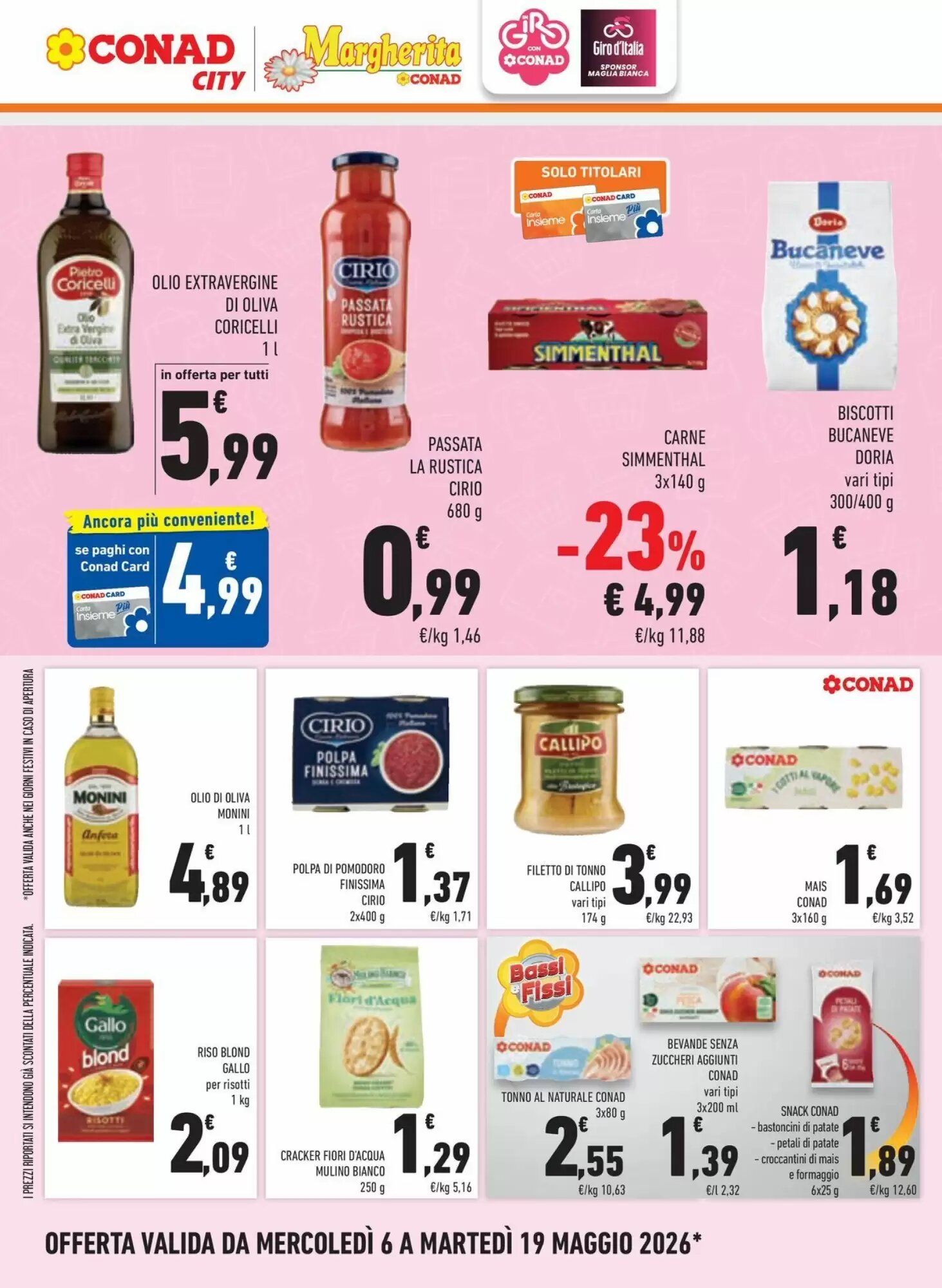 Volantino promozionale Conad Margherita  valide dal 06/05/2026 - Pagina 10.