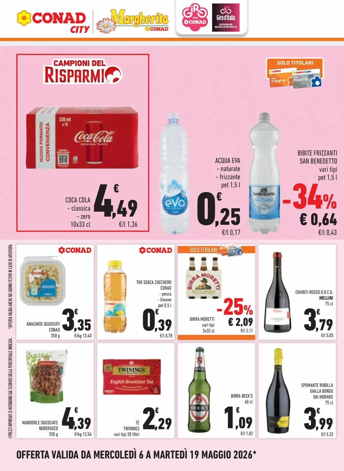 Volantino promozionale Conad Margherita  valide dal 06/05/2026 - Pagina 12.