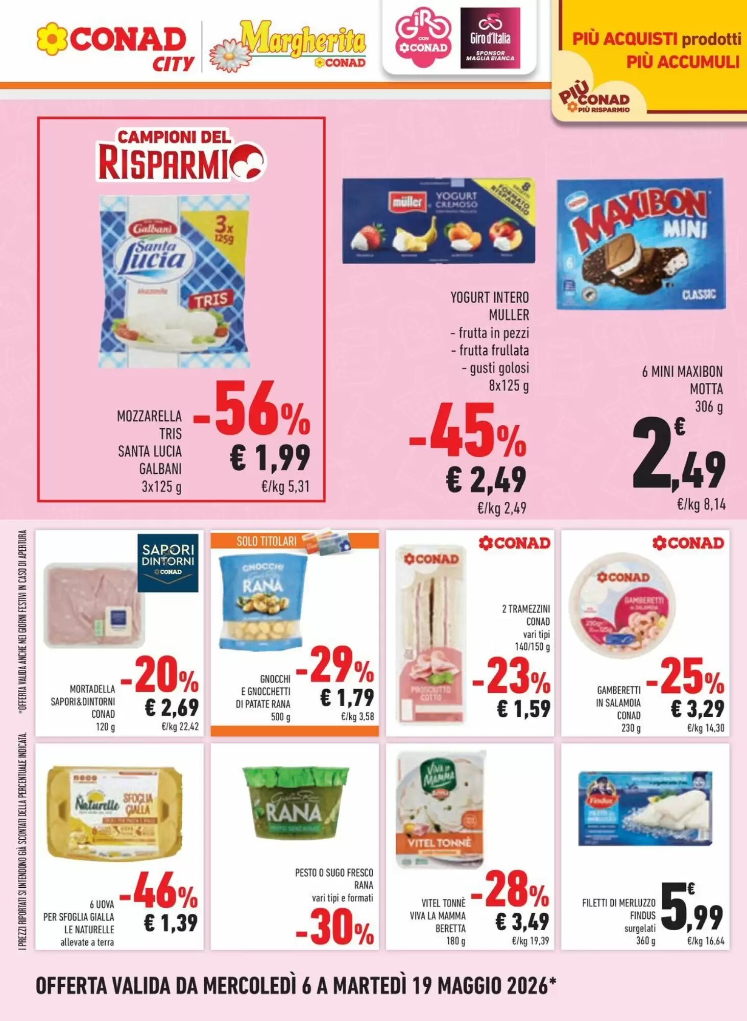 Volantino promozionale Conad Margherita  valide dal 06/05/2026 - Pagina 8.