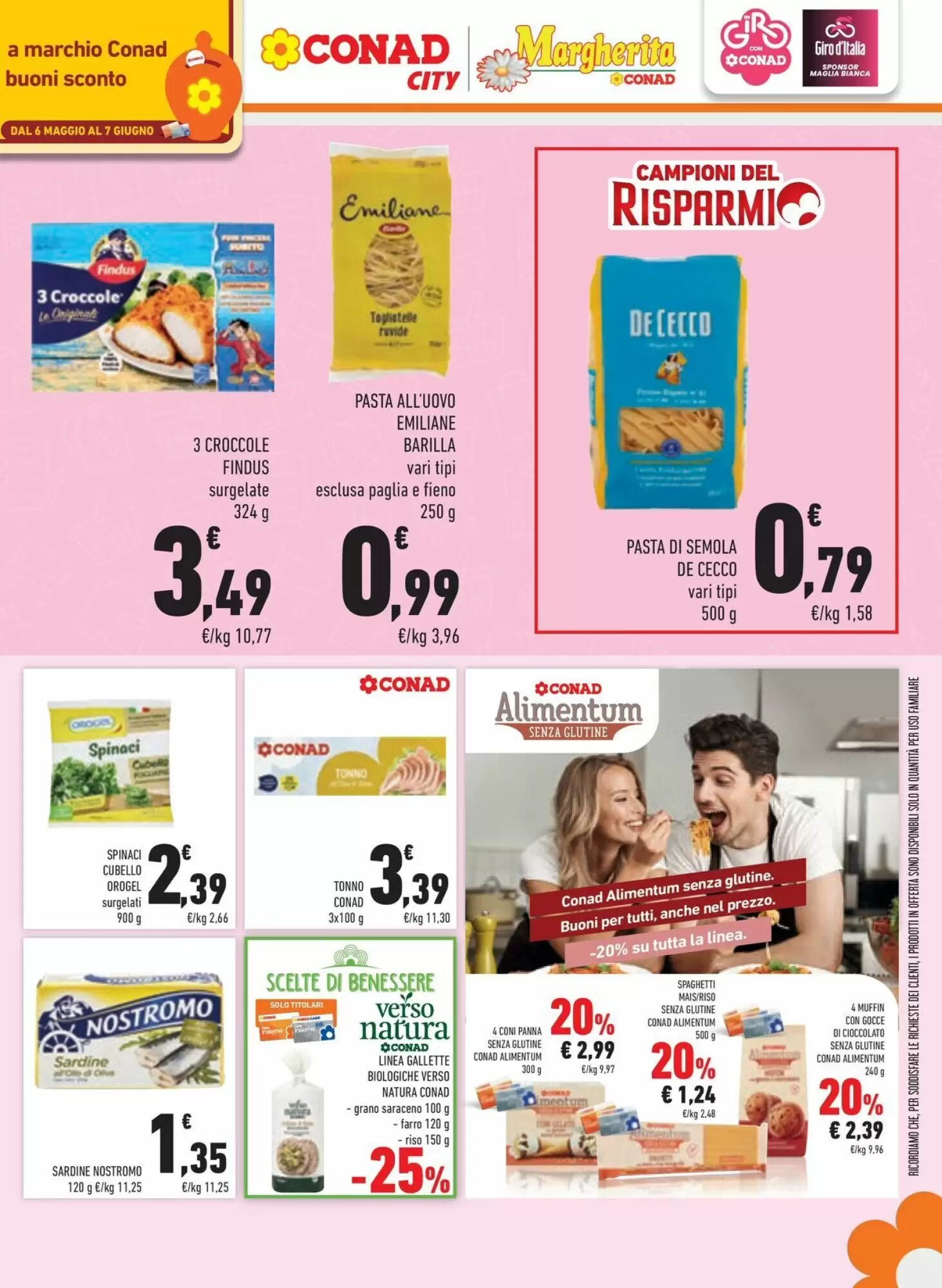 Volantino promozionale Conad Margherita  valide dal 06/05/2026 - Pagina 9.
