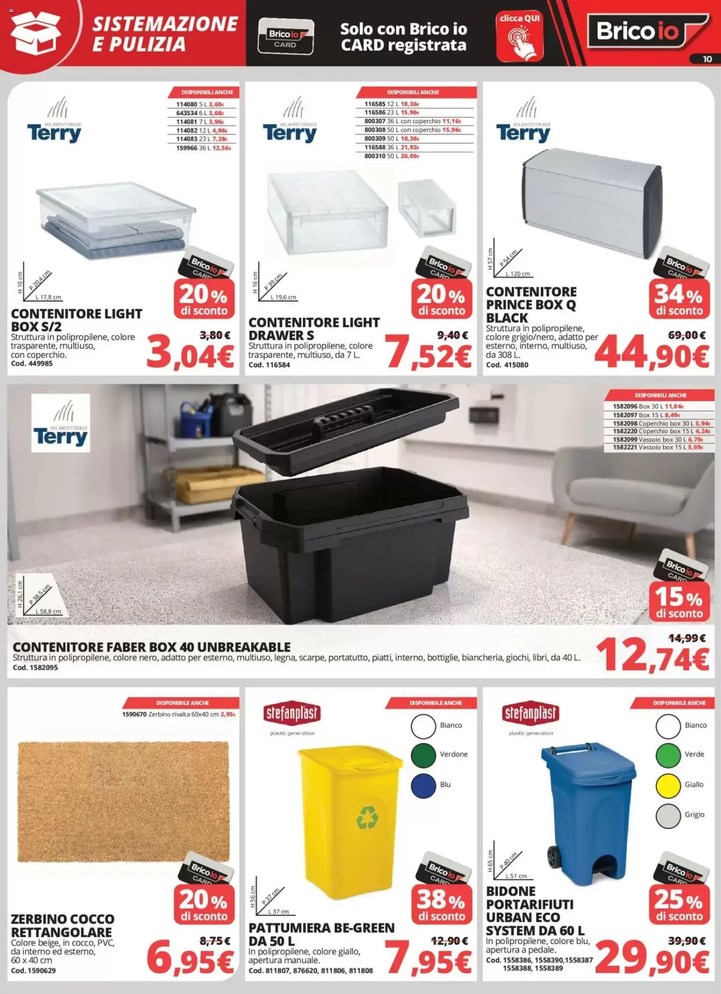 Volantino promozionale Brico Io  valide dal 07/05/2026 - Pagina 10.