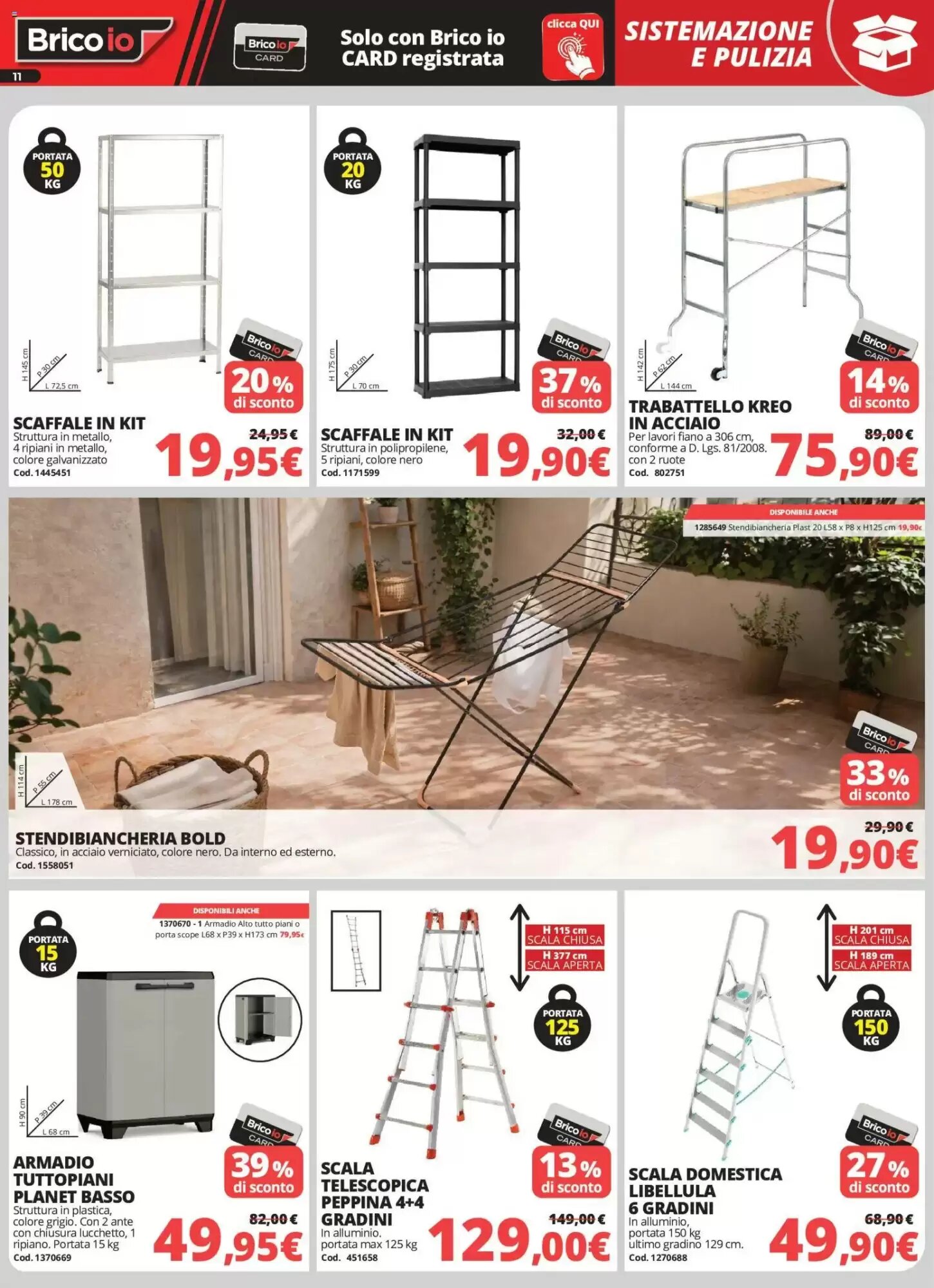 Volantino promozionale Brico Io  valide dal 07/05/2026 - Pagina 11.