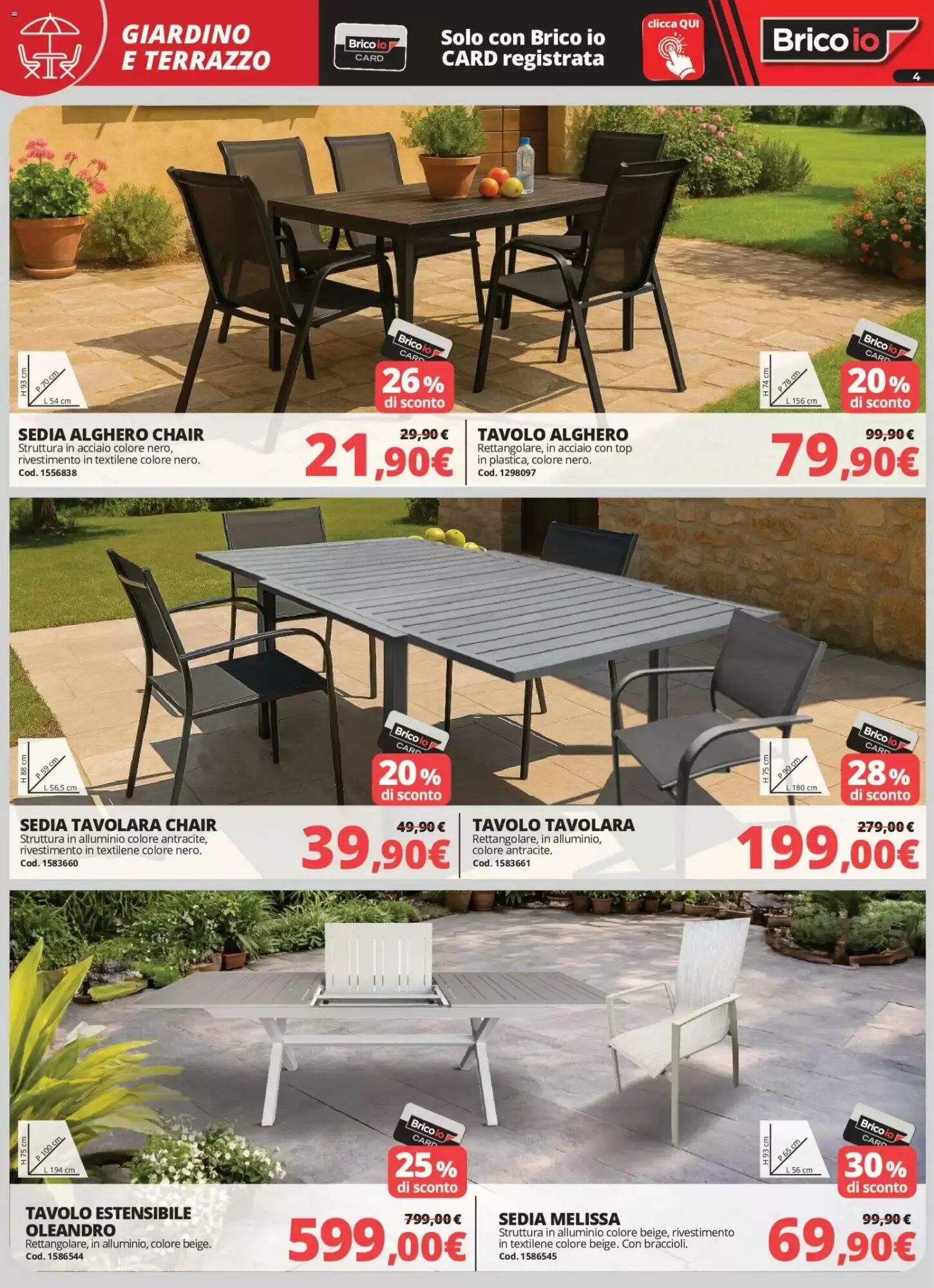 Volantino promozionale Brico Io  valide dal 07/05/2026 - Pagina 4.