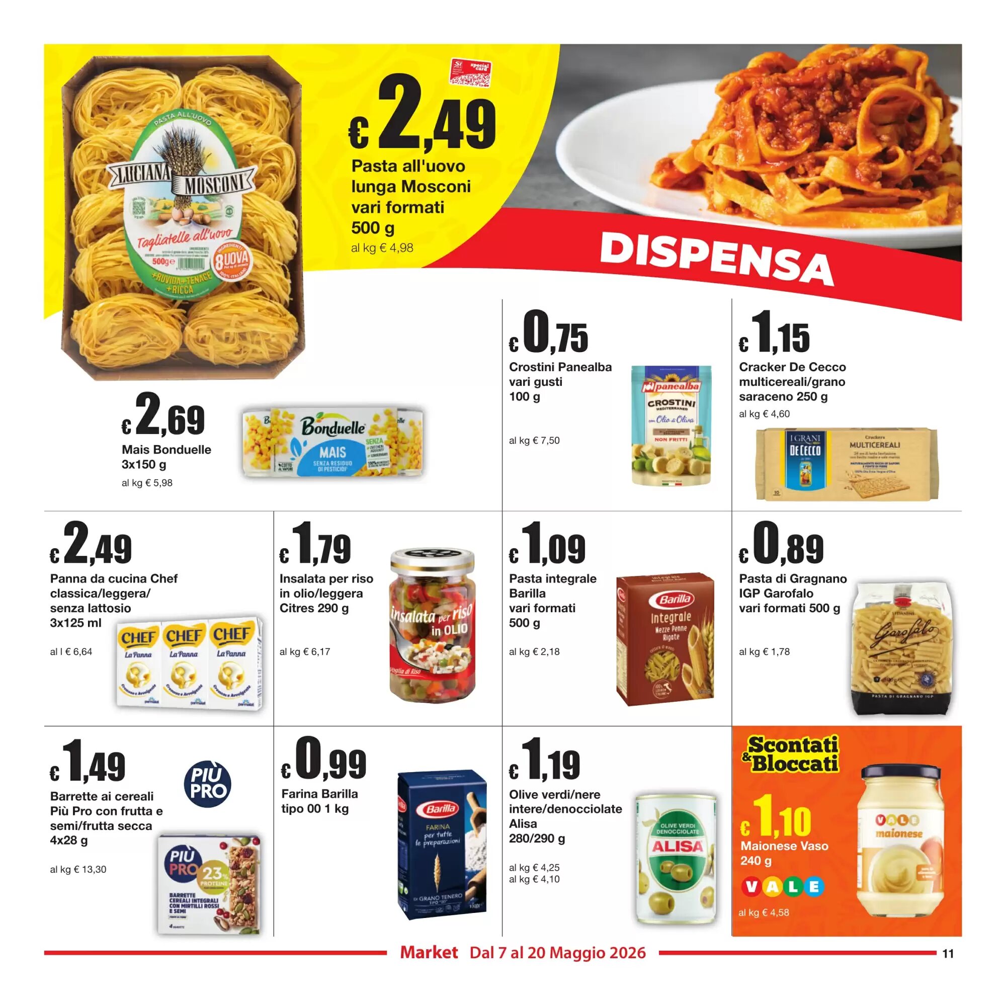 Volantino promozionale Sì con te  valide dal 07/05/2026 - Pagina 11.