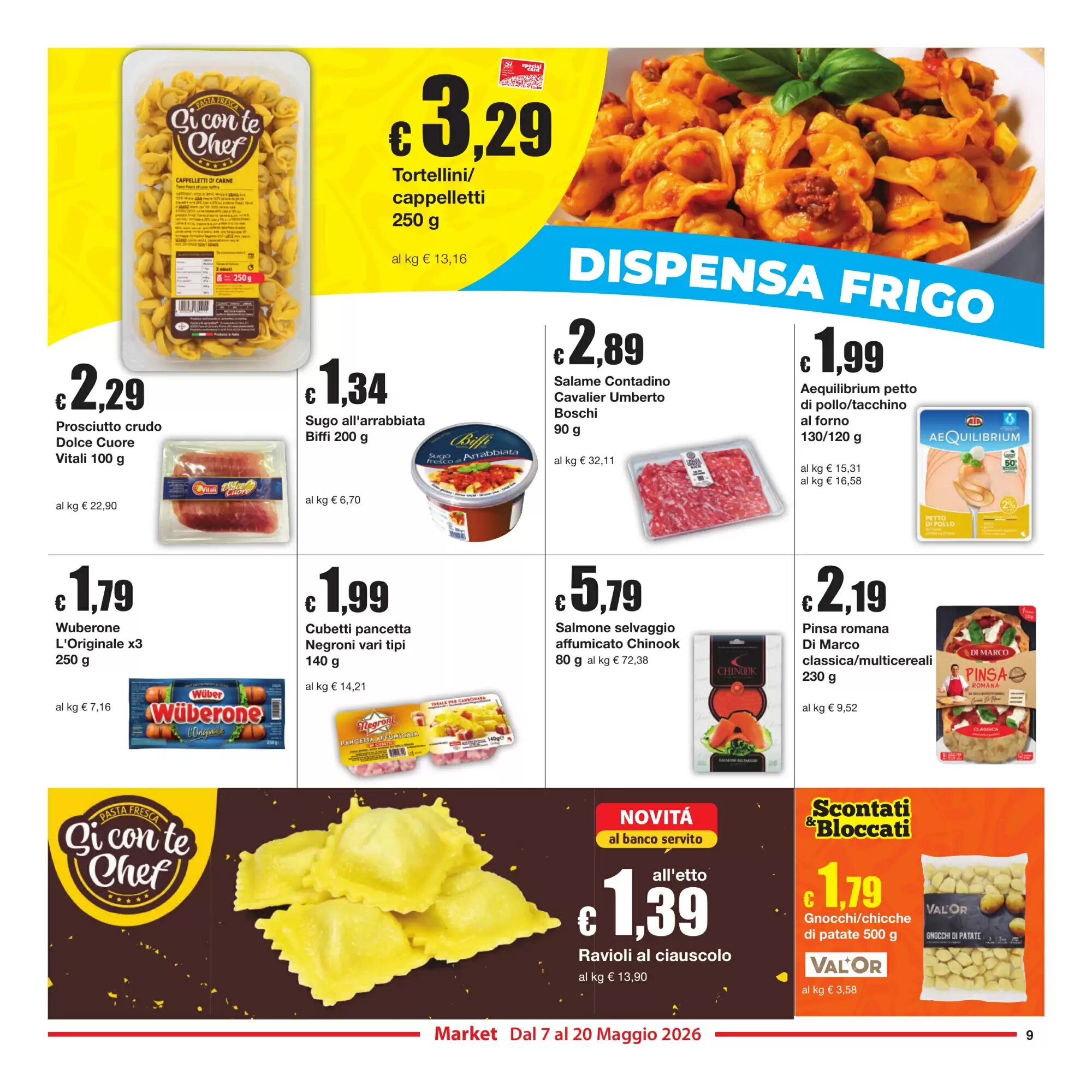 Volantino promozionale Sì con te  valide dal 07/05/2026 - Pagina 9.