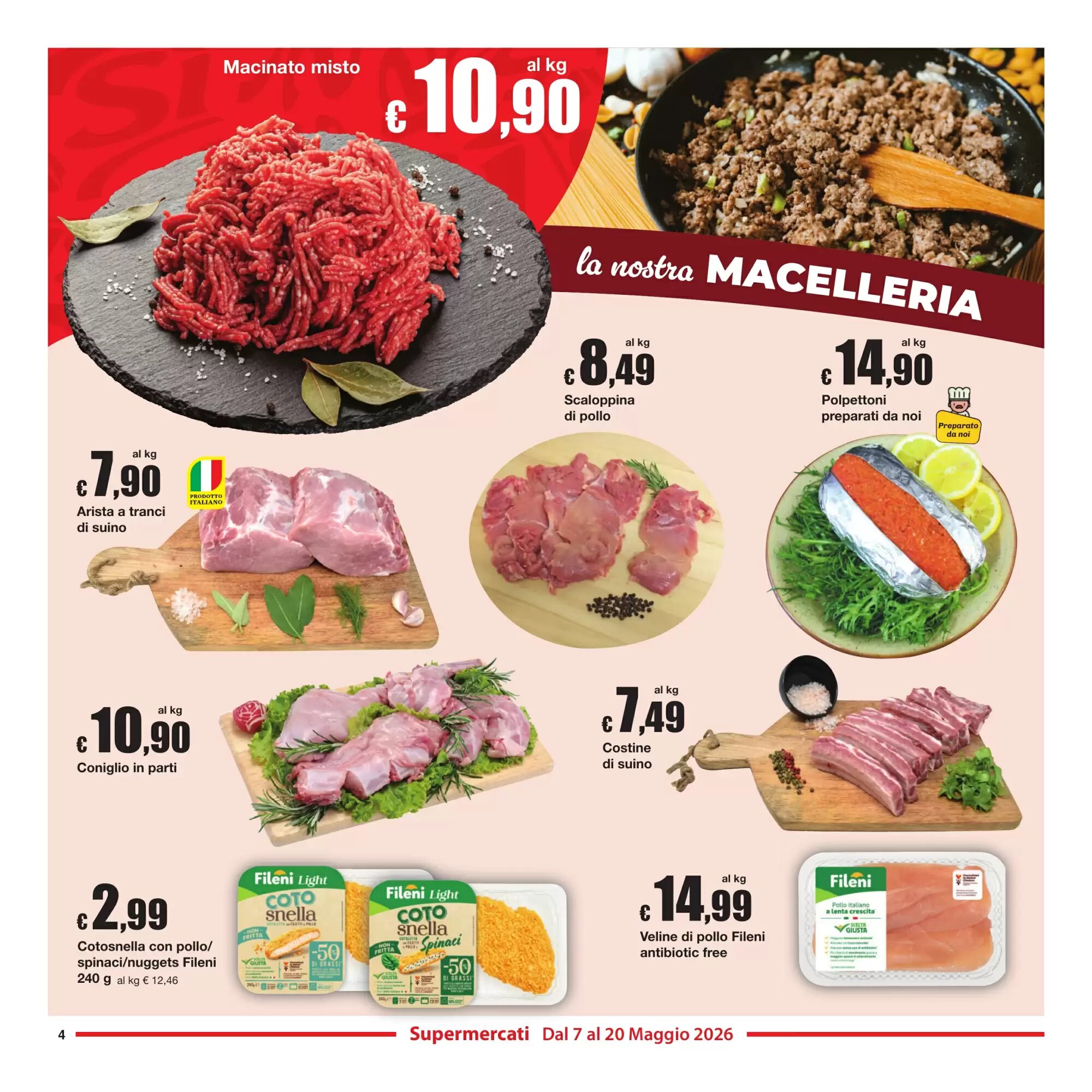 Volantino promozionale Sì con te  valide dal 07/05/2026 - Pagina 4.
