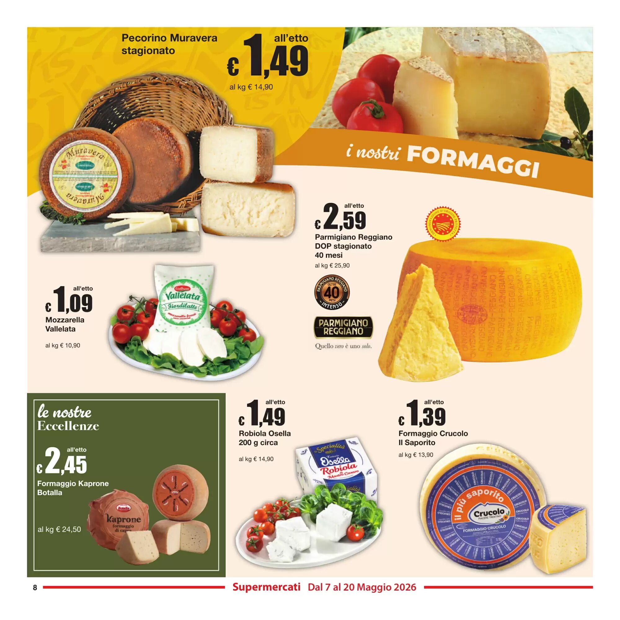 Volantino promozionale Sì con te  valide dal 07/05/2026 - Pagina 8.