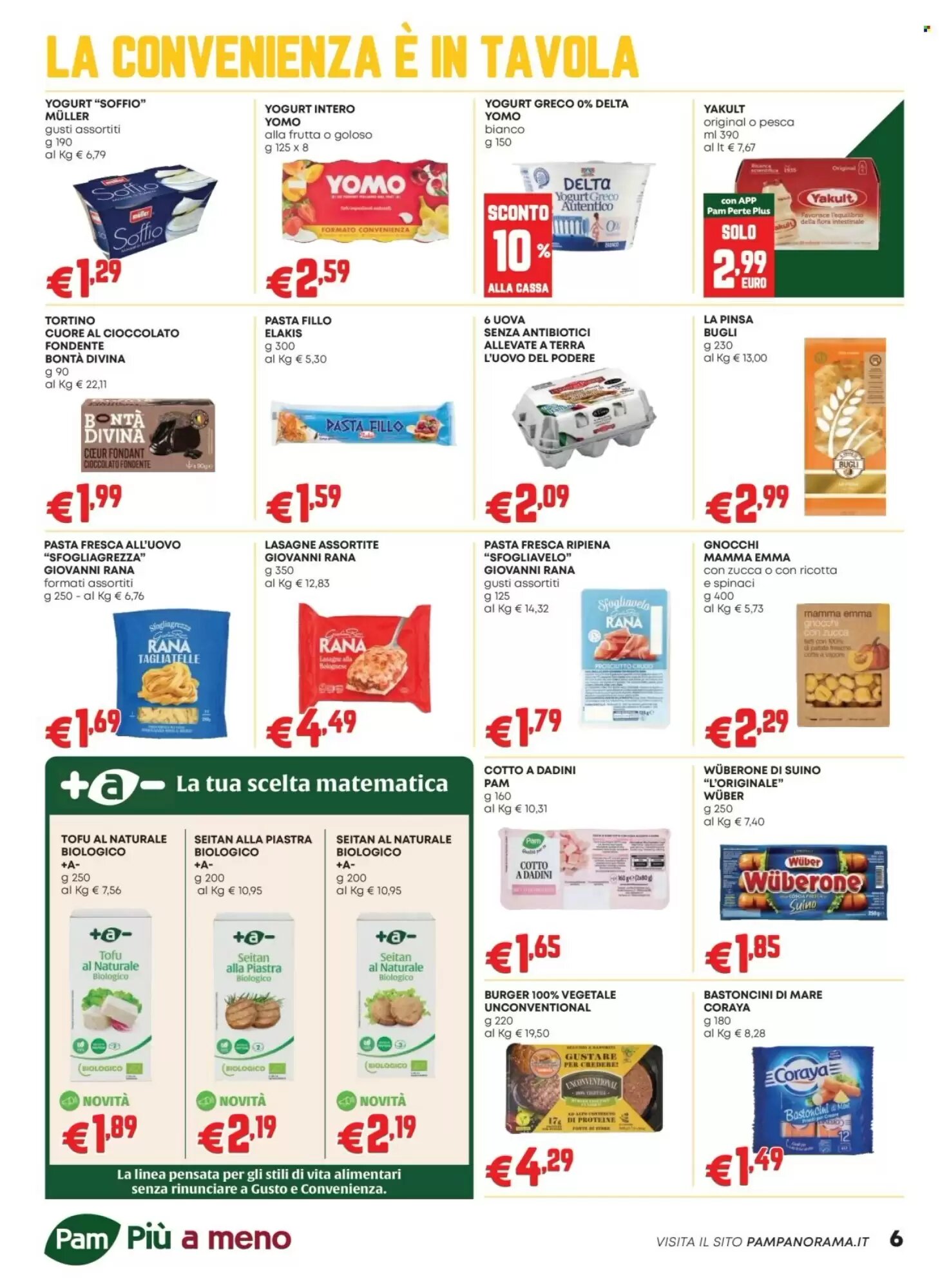 Volantino promozionale Pam  valide dal 07/05/2026 - Pagina 6.
