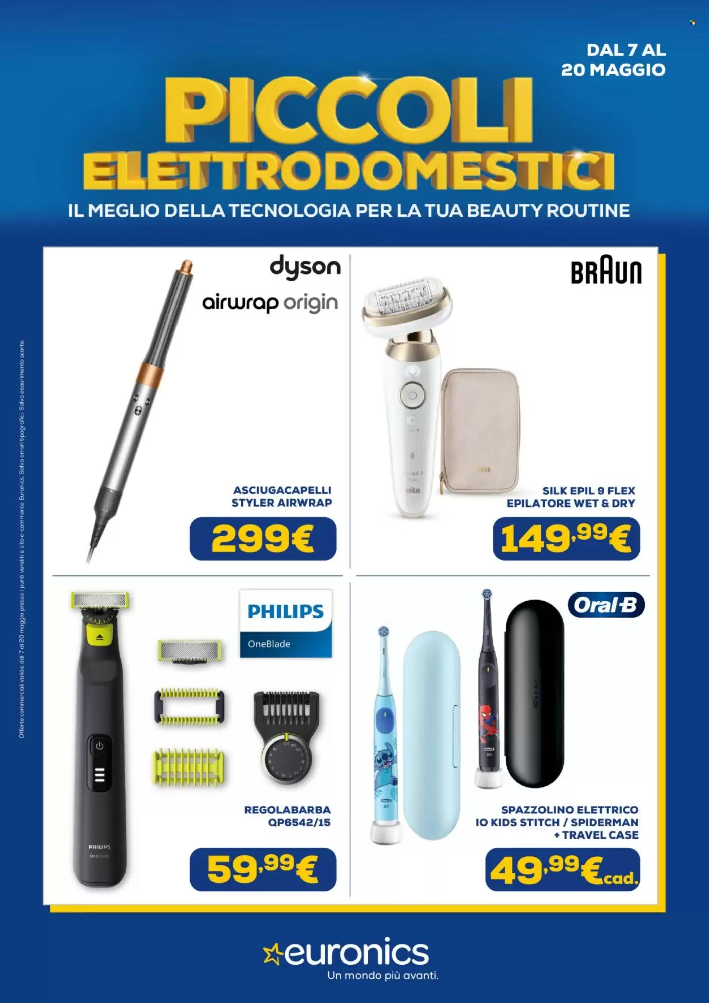 Volantino promozionale Euronics  valide dal 07/05/2026 - Pagina 1.