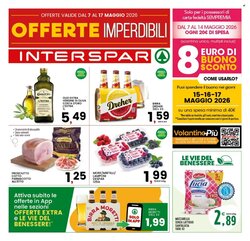 Volantino promozionale Interspar  valide dal 07/05/2026