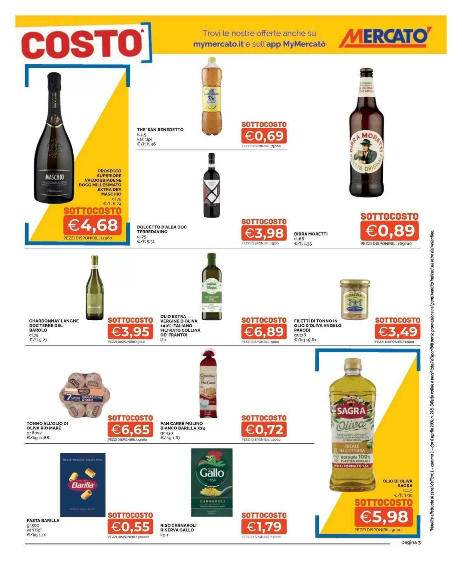 Volantino promozionale Mercatò  valide dal 07/05/2026 - Pagina 3.