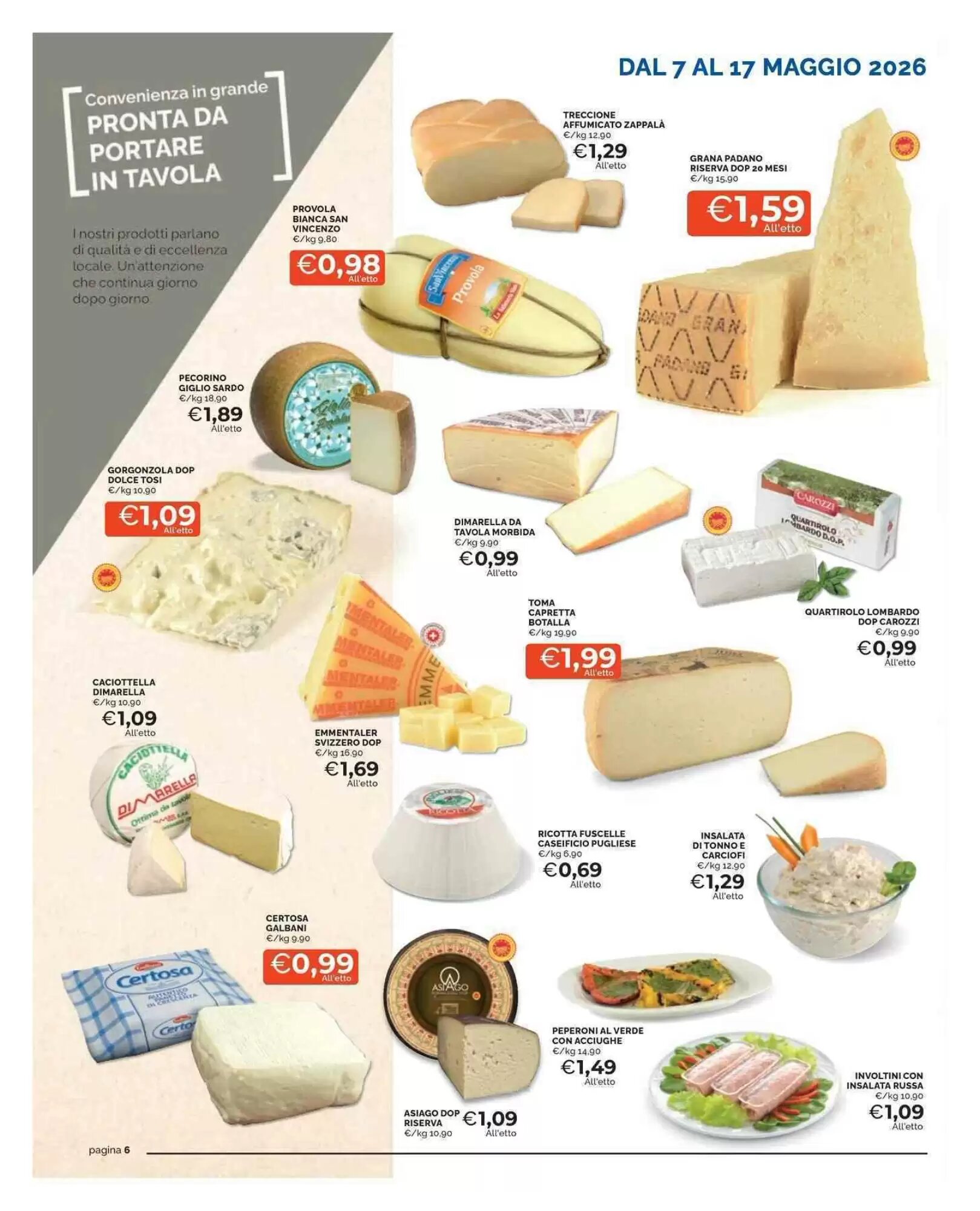 Volantino promozionale Mercatò  valide dal 07/05/2026 - Pagina 6.