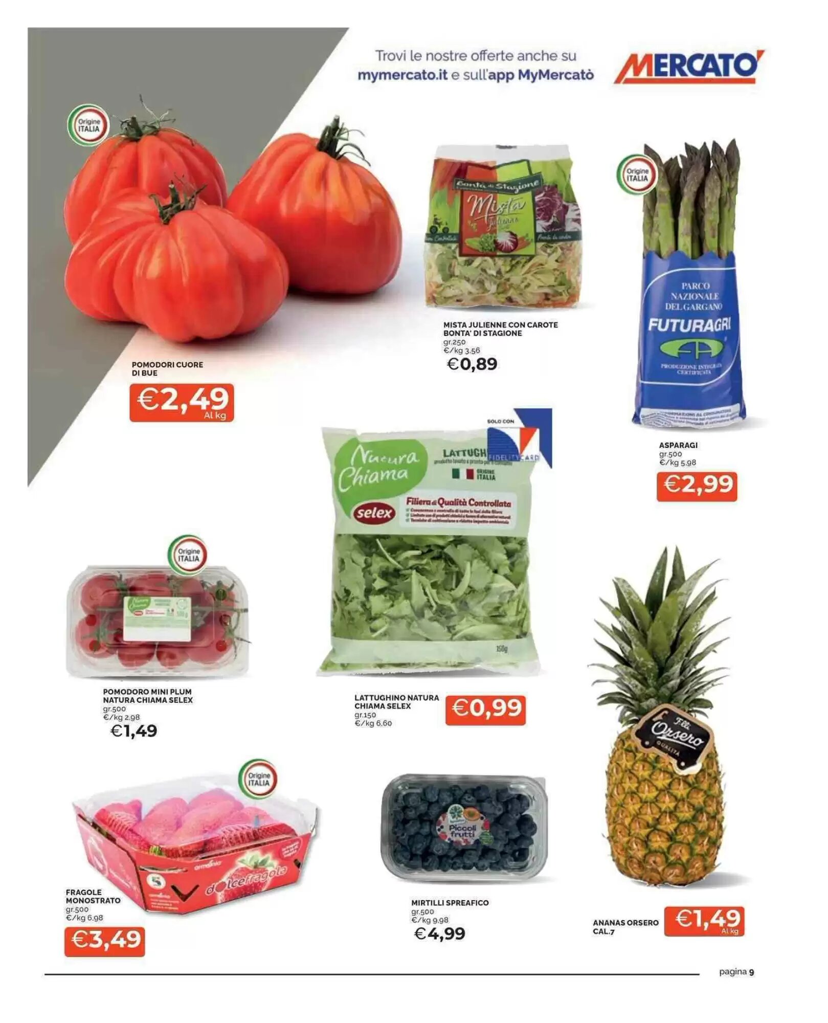 Volantino promozionale Mercatò  valide dal 07/05/2026 - Pagina 9.