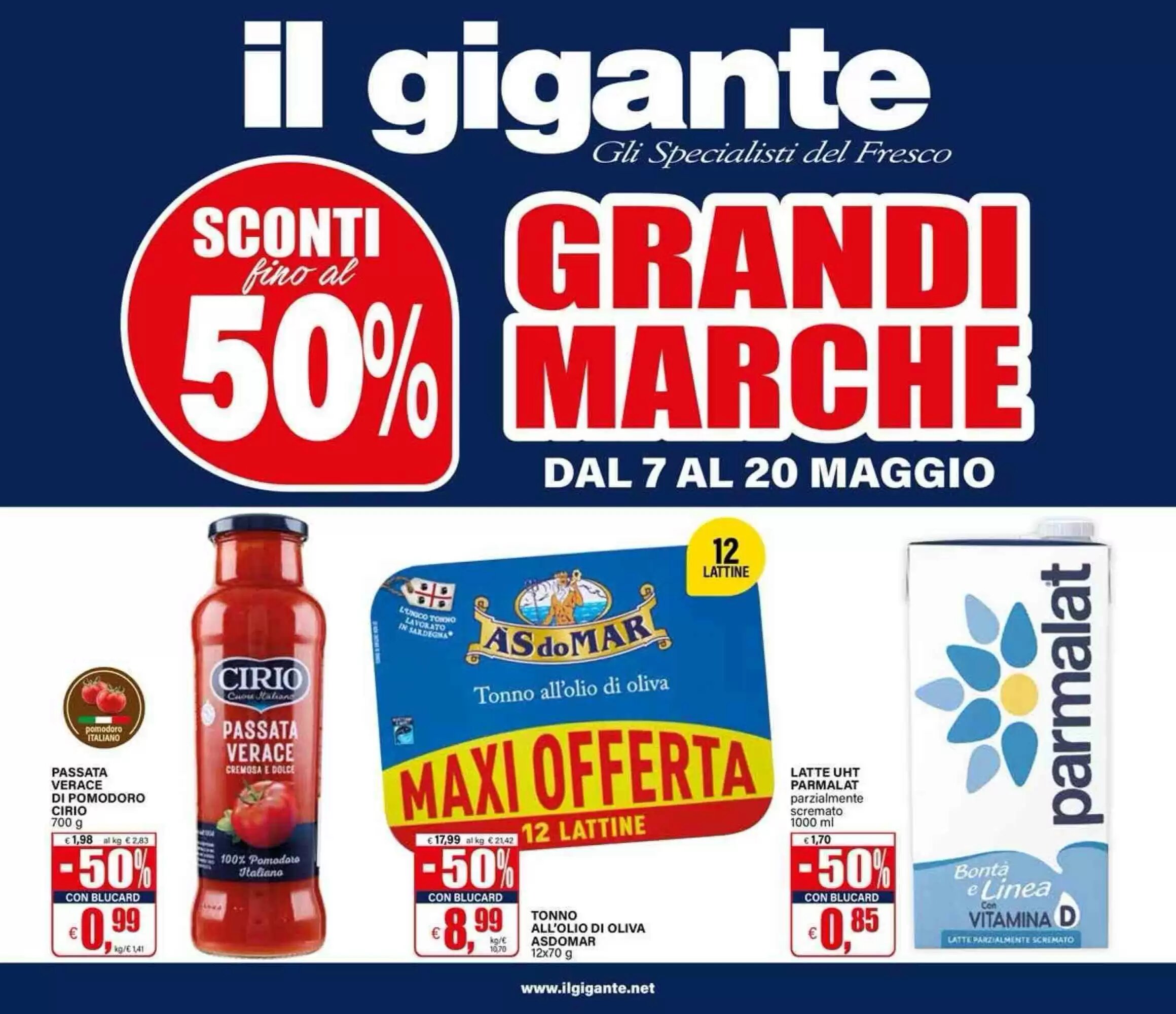 Volantino promozionale Il Gigante  valide dal 07/05/2026 - Pagina 1.