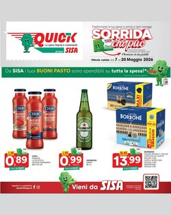 Volantino promozionale Quick Sisa  valide dal 07/05/2026