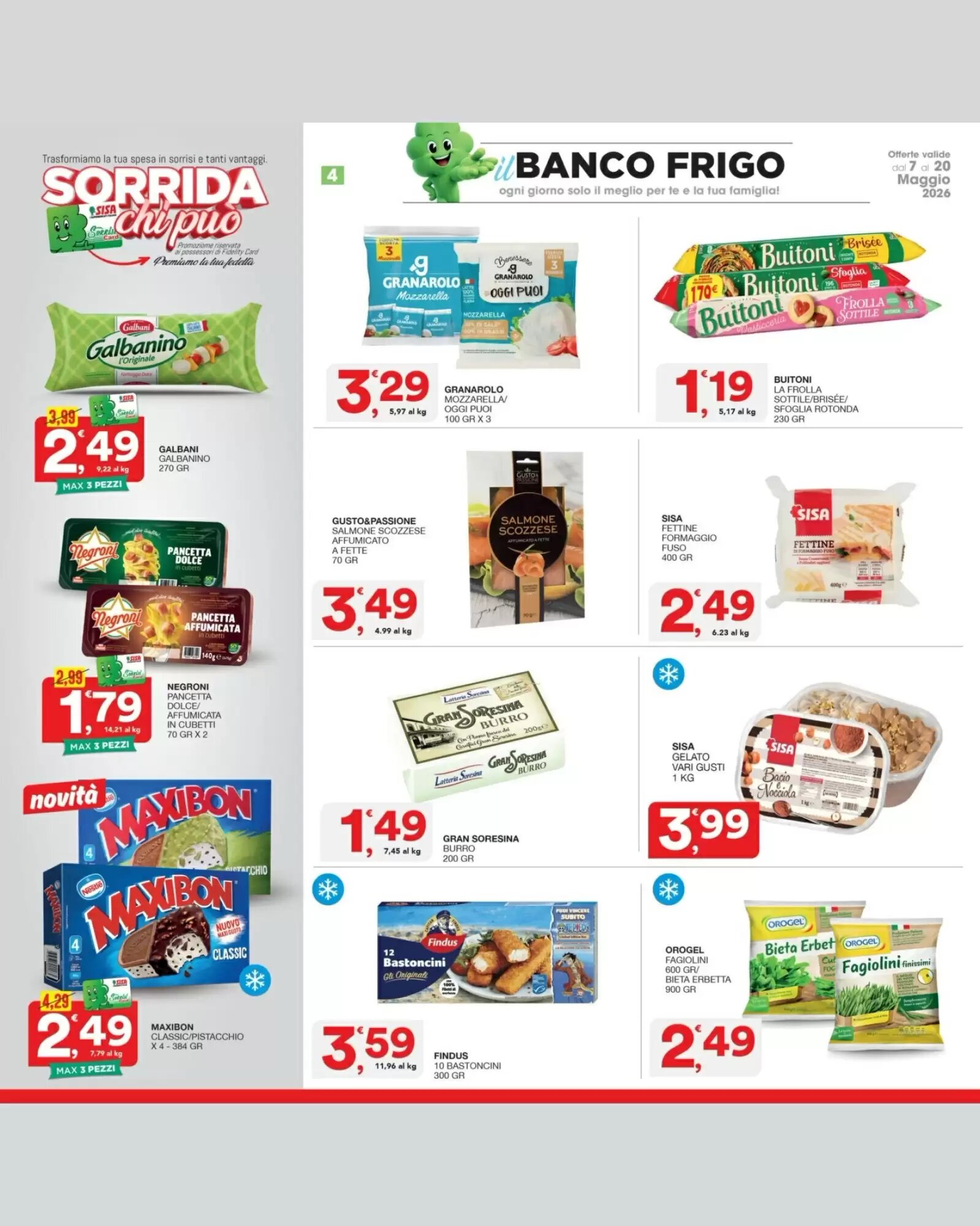 Volantino promozionale Quick Sisa  valide dal 07/05/2026 - Pagina 4.