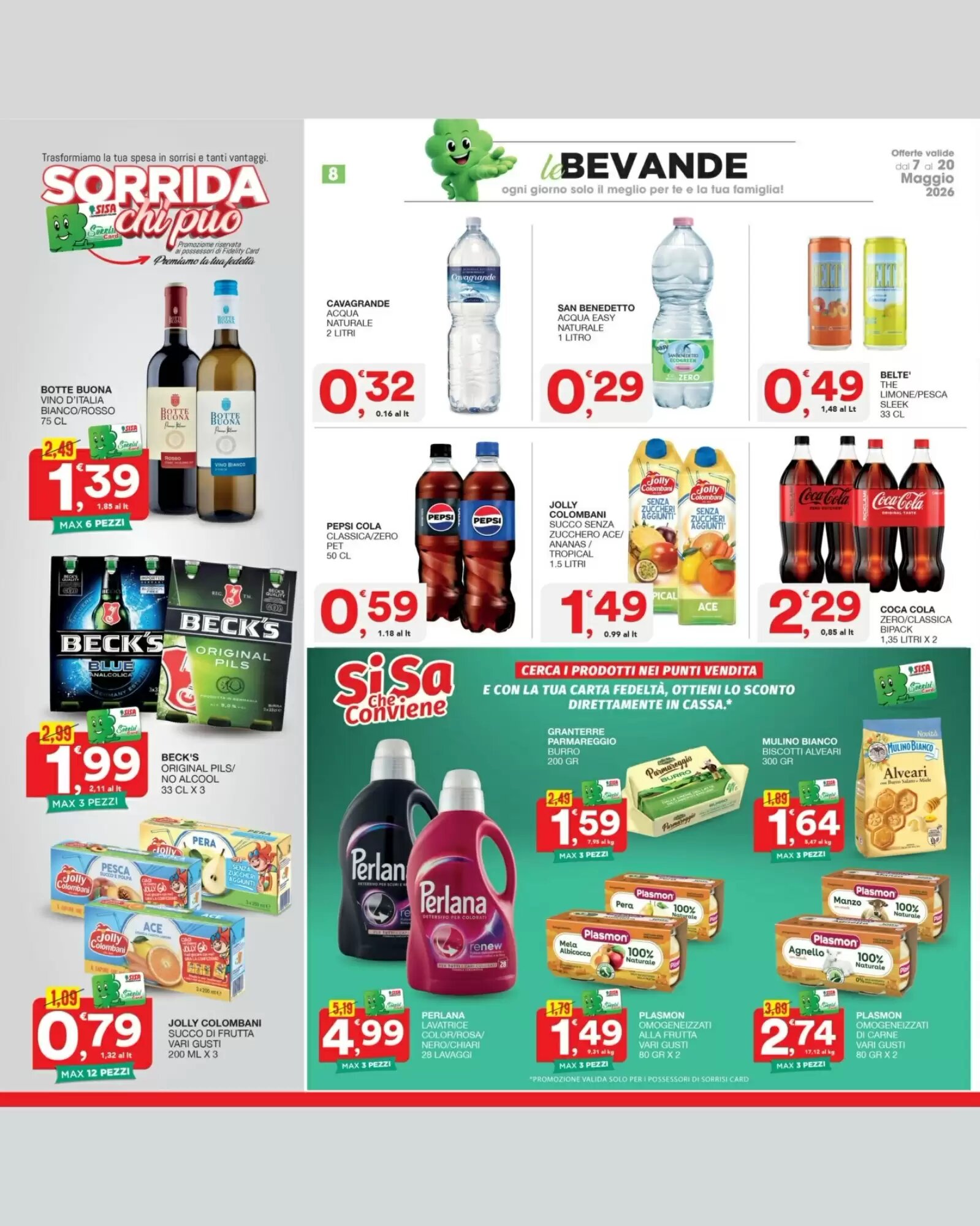 Volantino promozionale Quick Sisa  valide dal 07/05/2026 - Pagina 8.