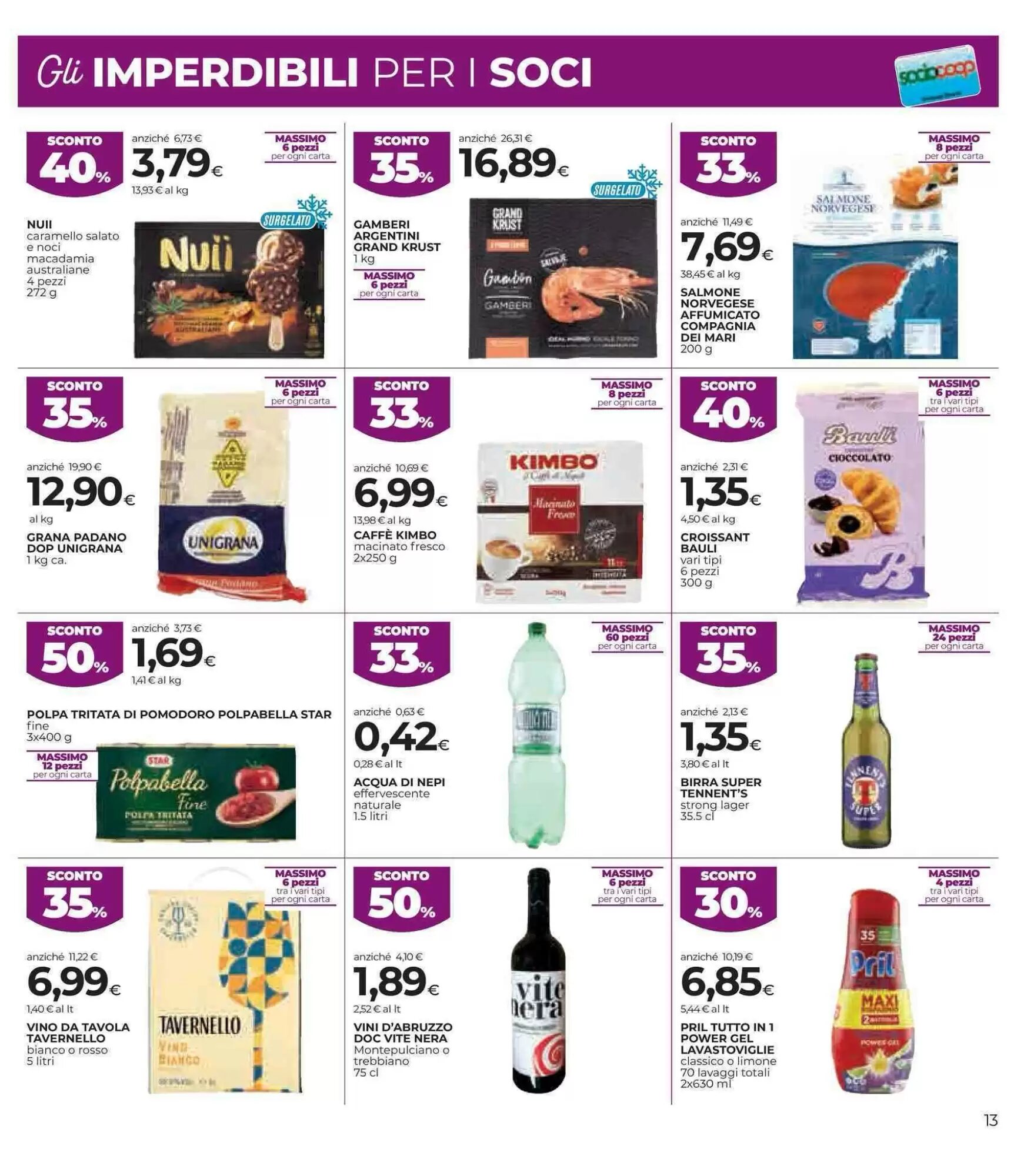 Volantino promozionale Coop Master Alleanza 3.0  valide dal 07/05/2026 - Pagina 13.