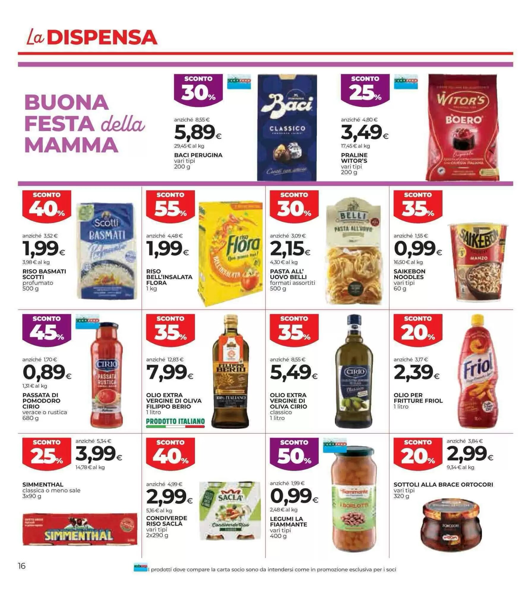 Volantino promozionale Coop Master Alleanza 3.0  valide dal 07/05/2026 - Pagina 16.