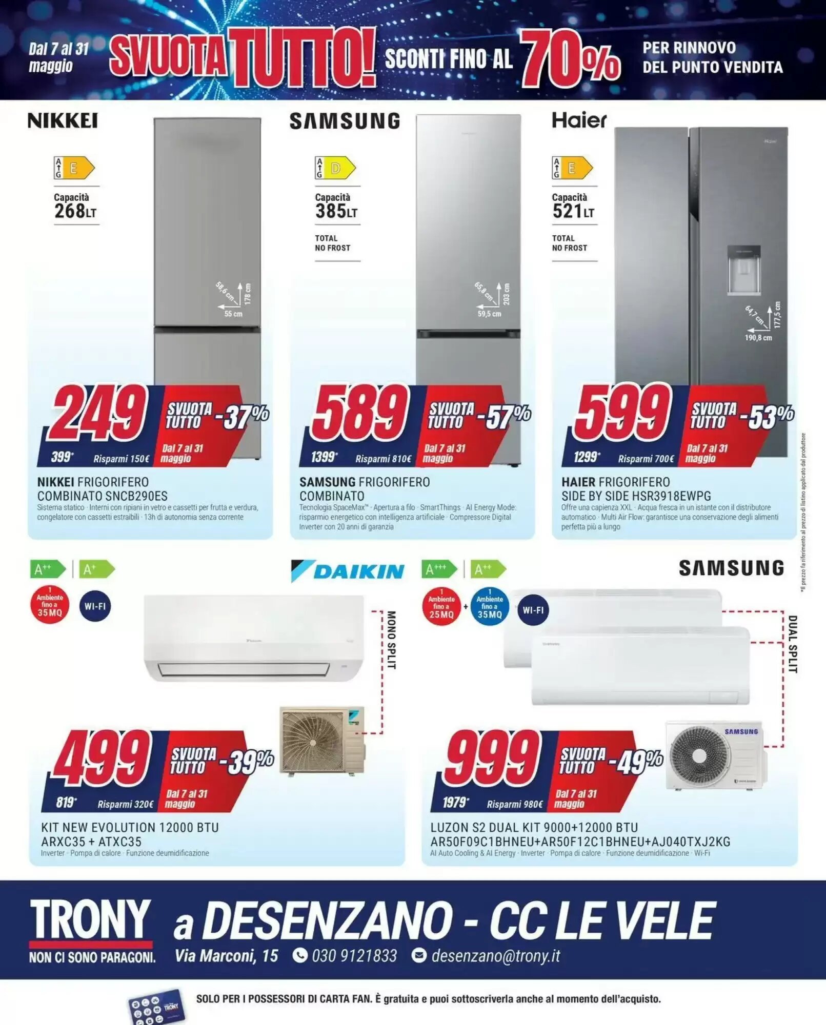 Volantino promozionale Trony  valide dal 07/05/2026 - Pagina 8.