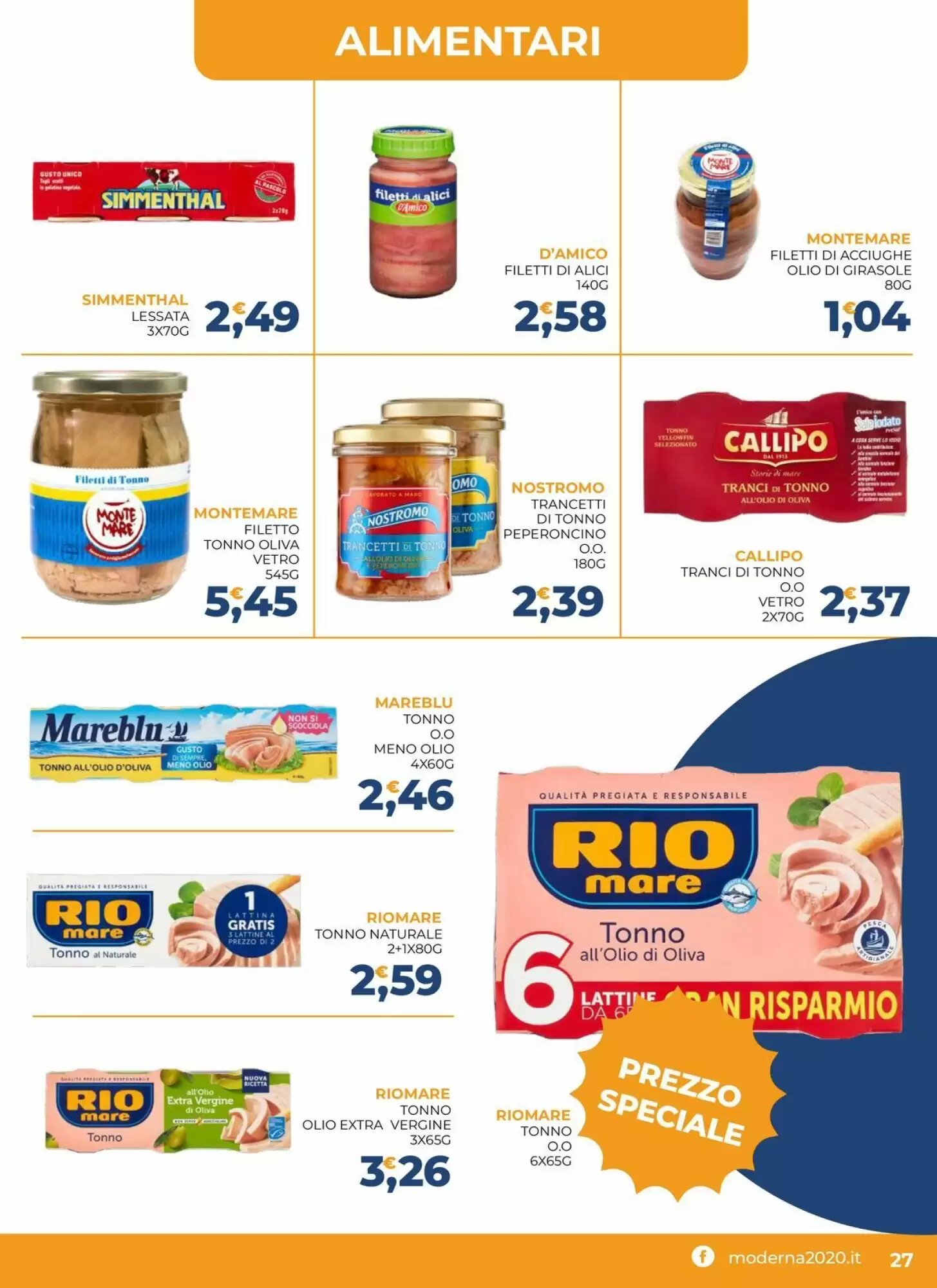 Volantino promozionale Moderna  valide dal 07/05/2026 - Pagina 27.