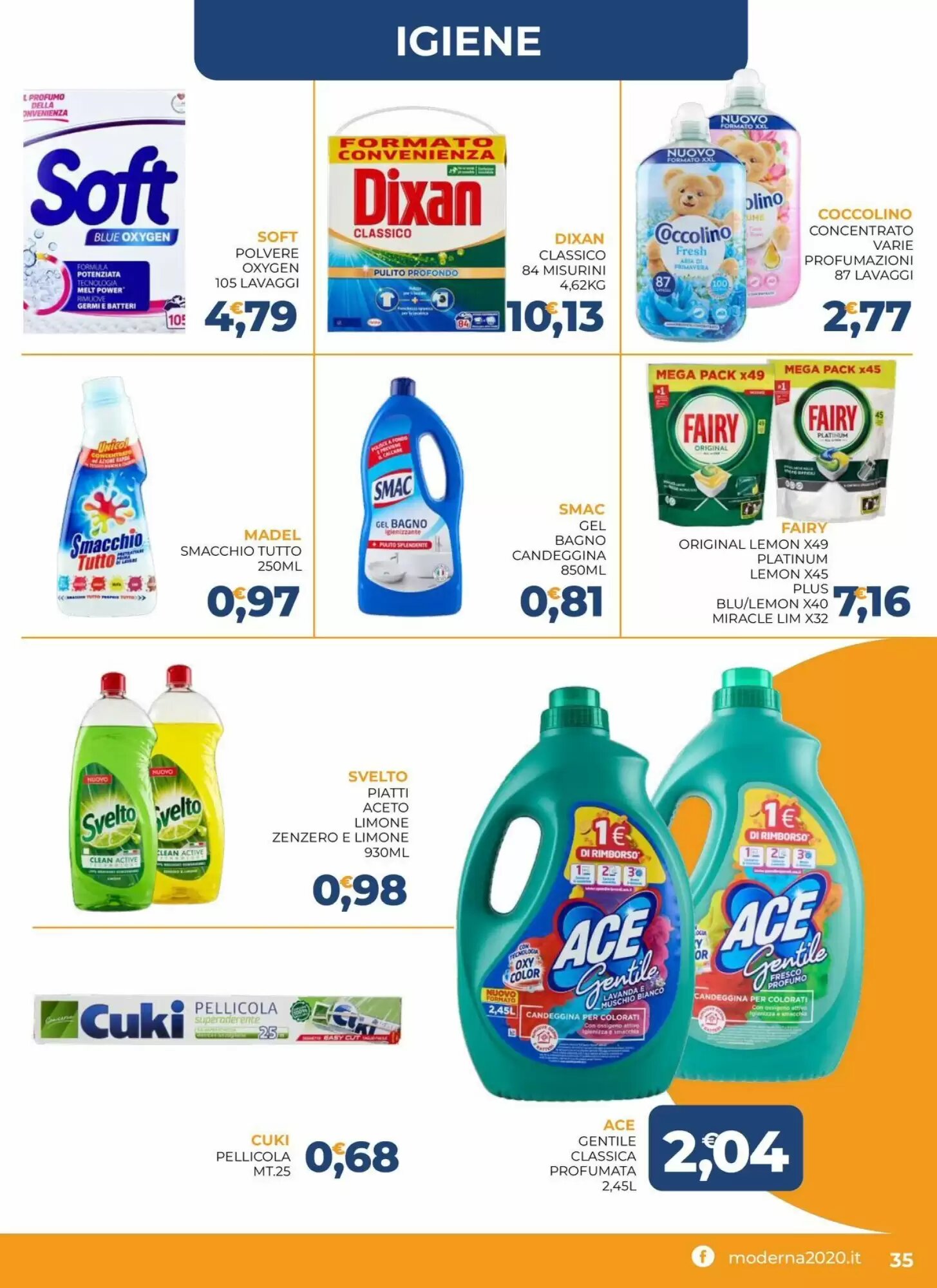Volantino promozionale Moderna  valide dal 07/05/2026 - Pagina 35.