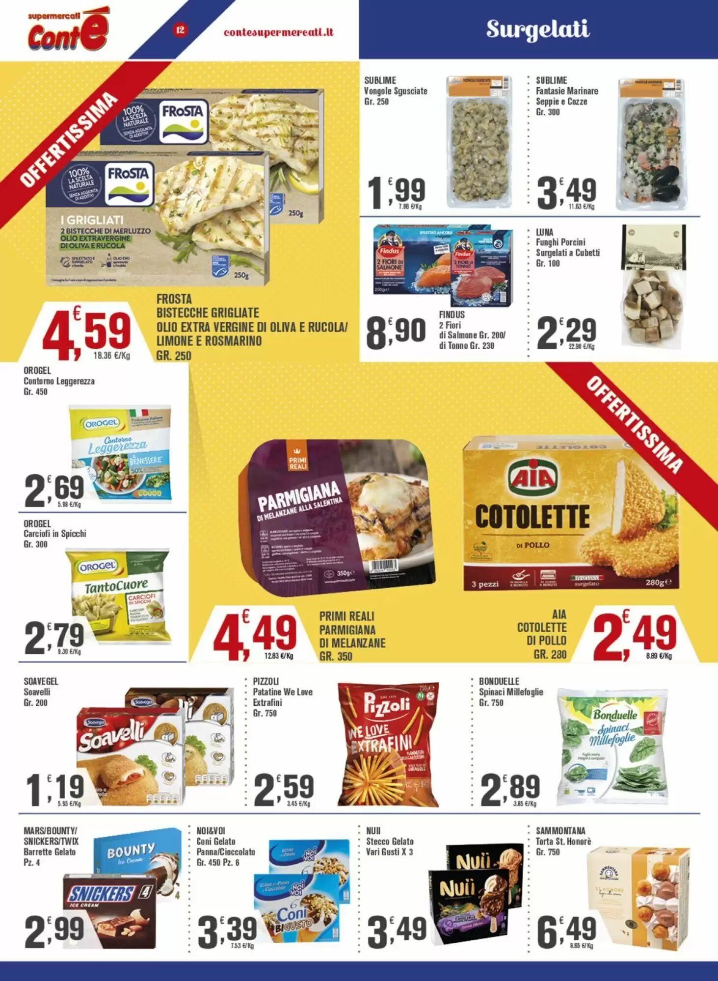 Volantino promozionale Conté Supermercati  valide dal 07/05/2026 - Pagina 12.