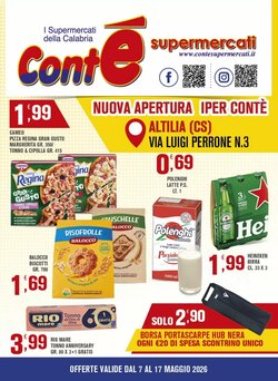 Volantino promozionale Conté Supermercati  valide dal 07/05/2026