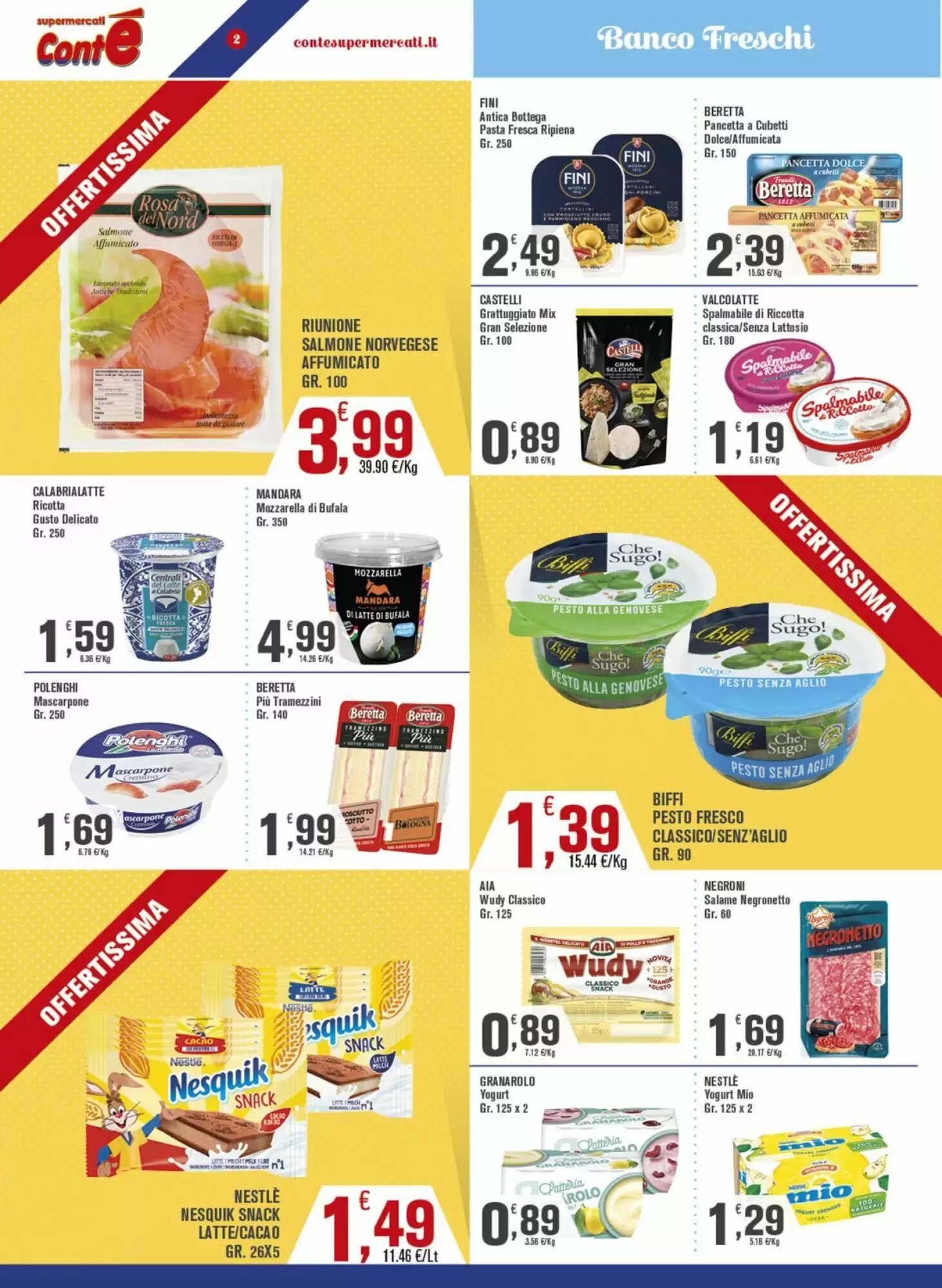 Volantino promozionale Conté Supermercati  valide dal 07/05/2026 - Pagina 2.