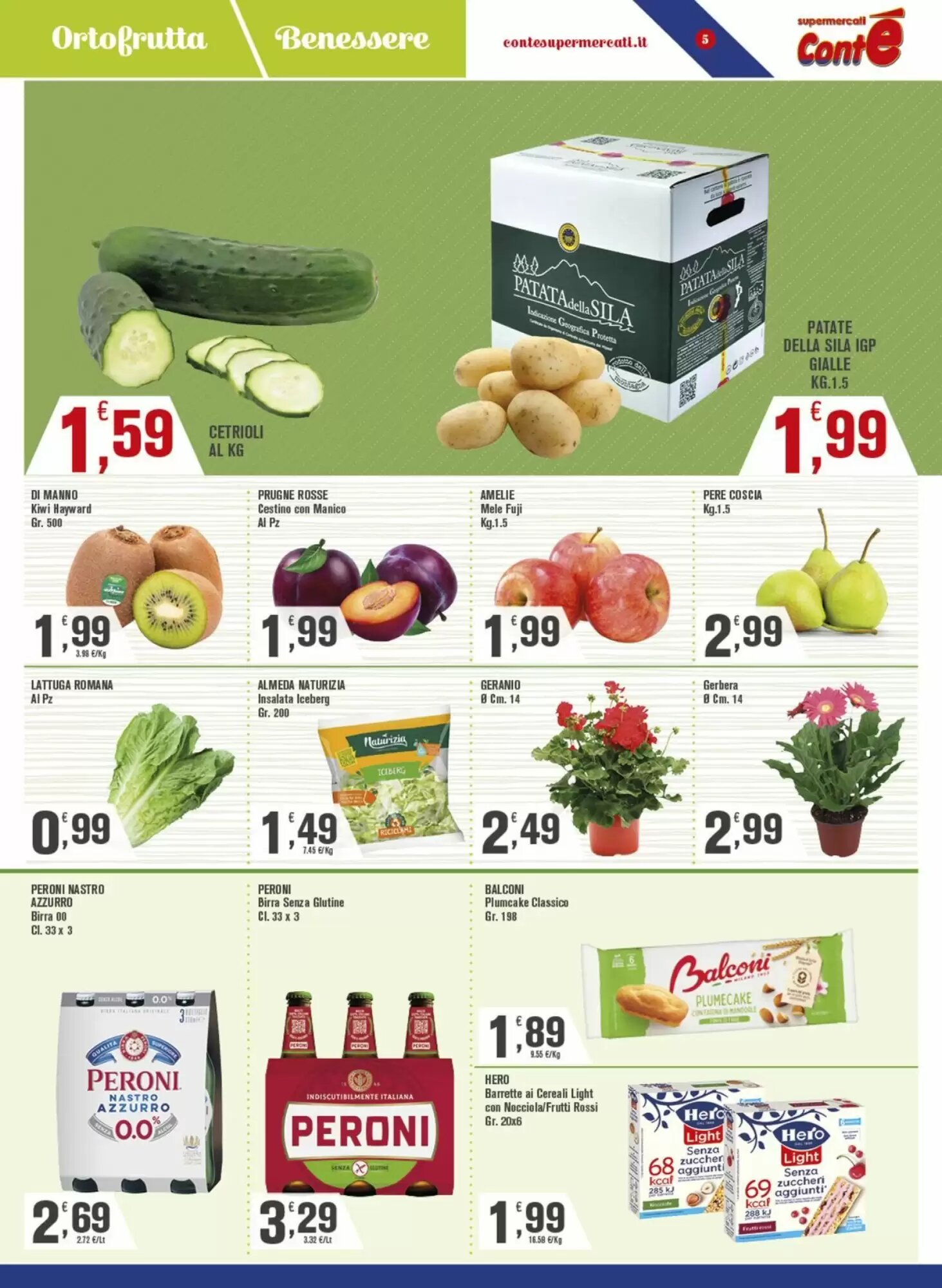 Volantino promozionale Conté Supermercati  valide dal 07/05/2026 - Pagina 5.