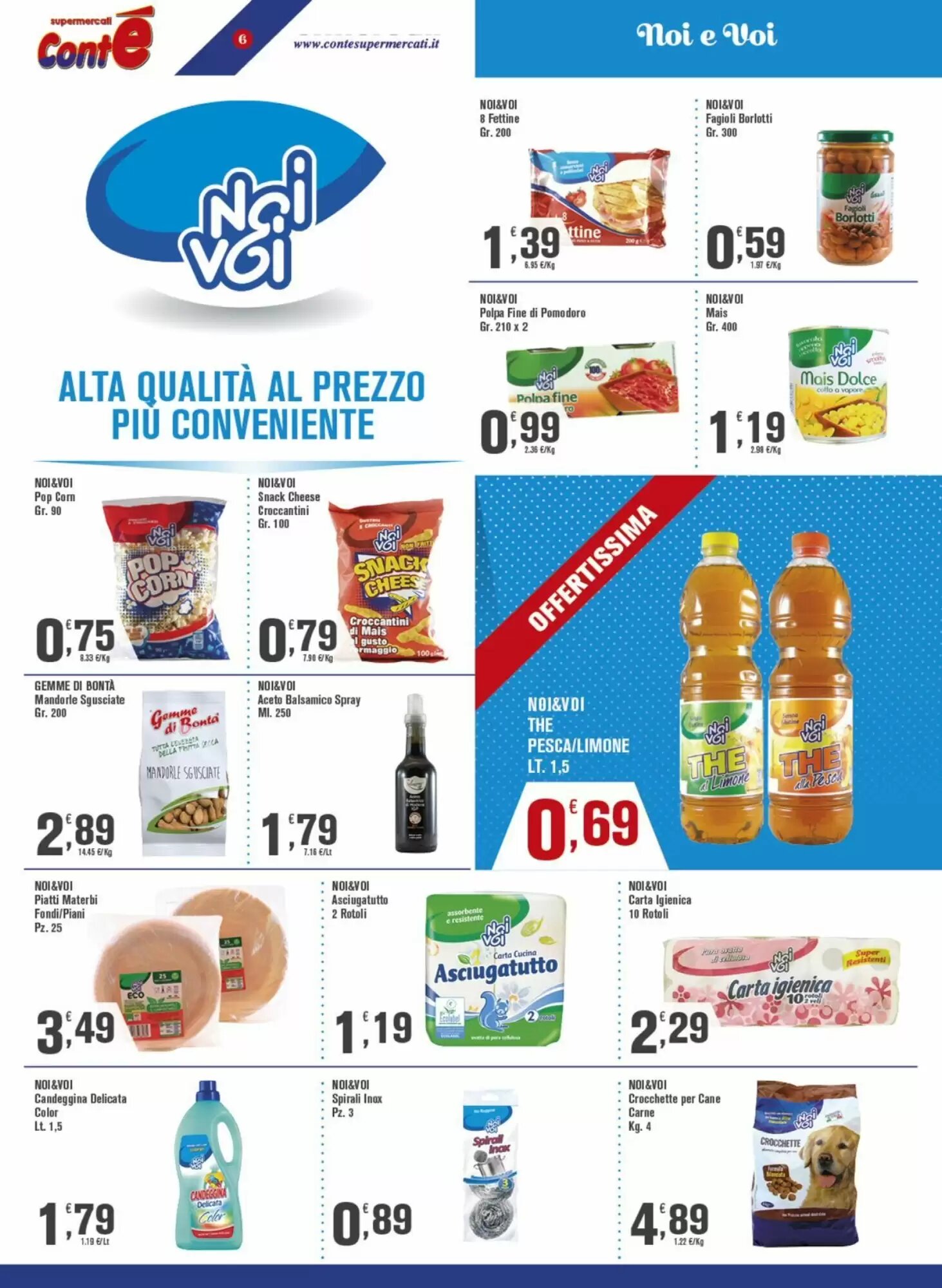 Volantino promozionale Conté Supermercati  valide dal 07/05/2026 - Pagina 6.