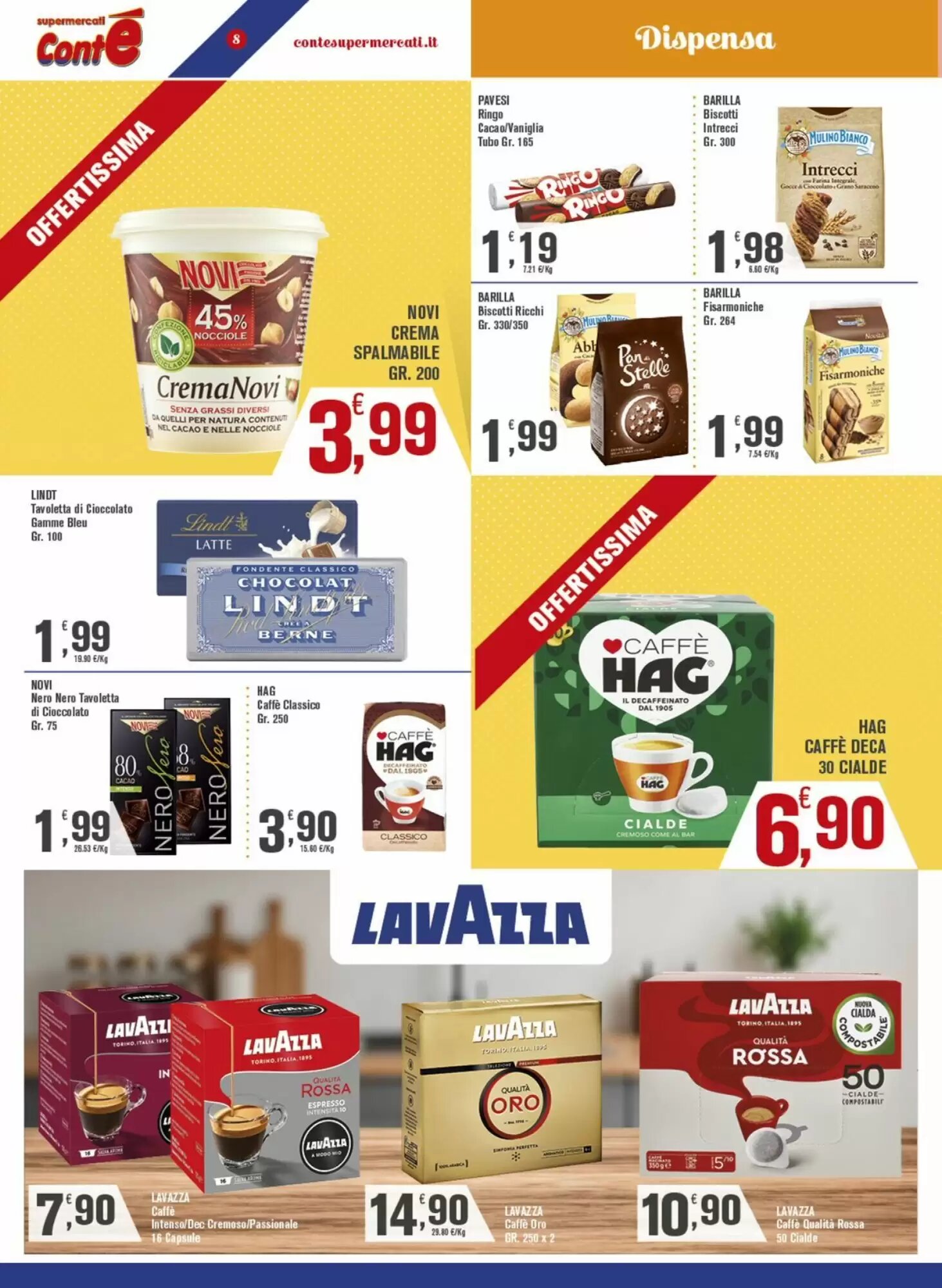 Volantino promozionale Conté Supermercati  valide dal 07/05/2026 - Pagina 8.